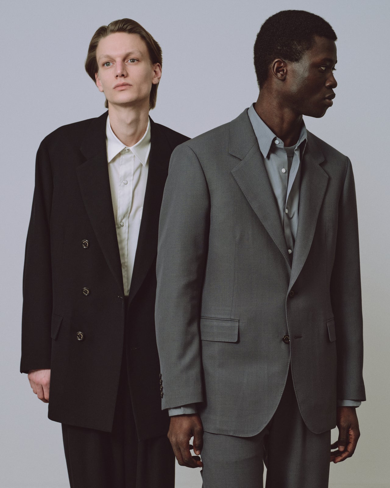 3/60 オーガニックウールサバイバルクロス® / ラ・レオーナジャケット, Forest Gray