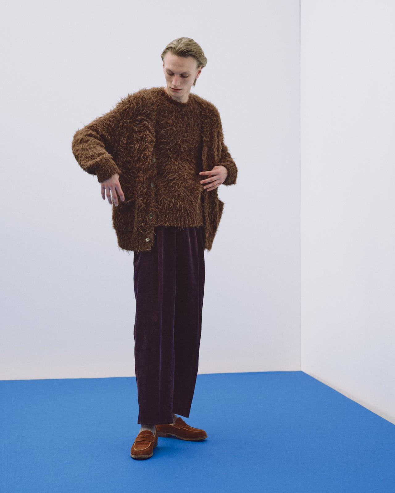 ナチュラルカラーアルパカ / アルパカファージャンパー, Natural Brown