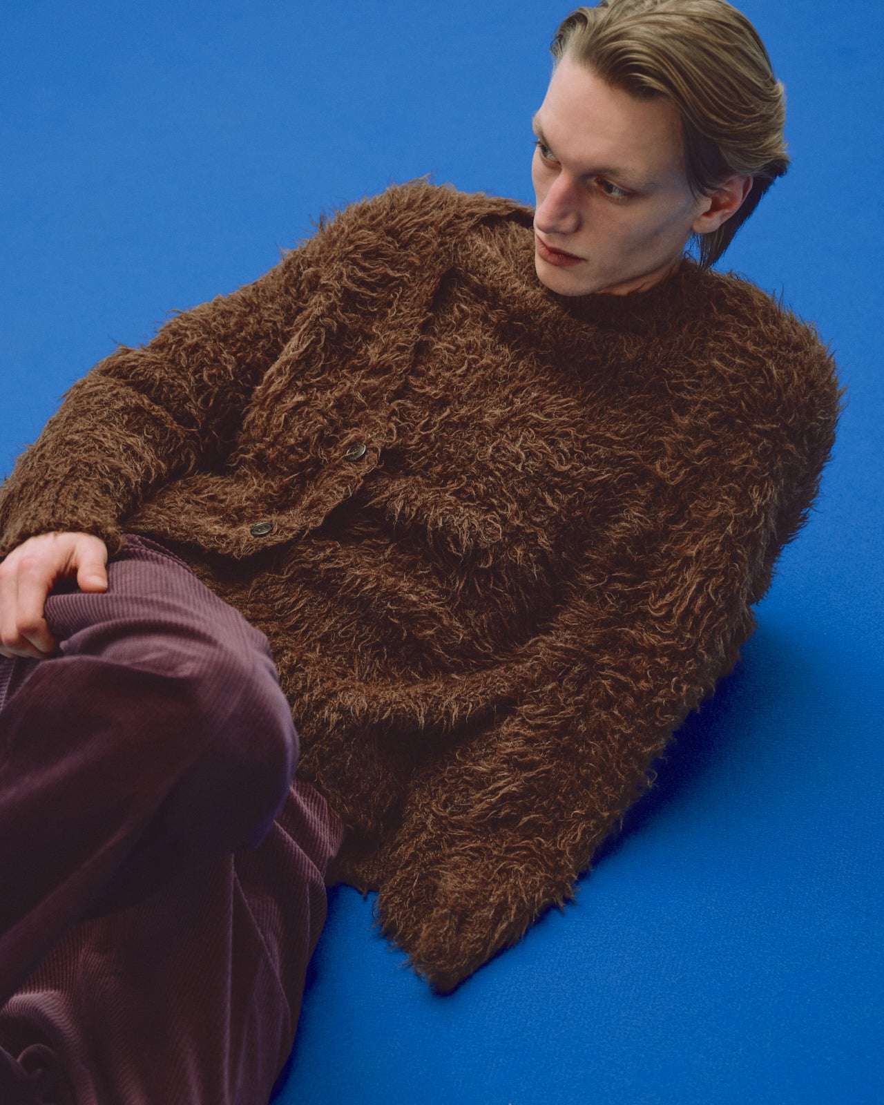 ナチュラルカラーアルパカ / アルパカファージャンパー, Natural Brown