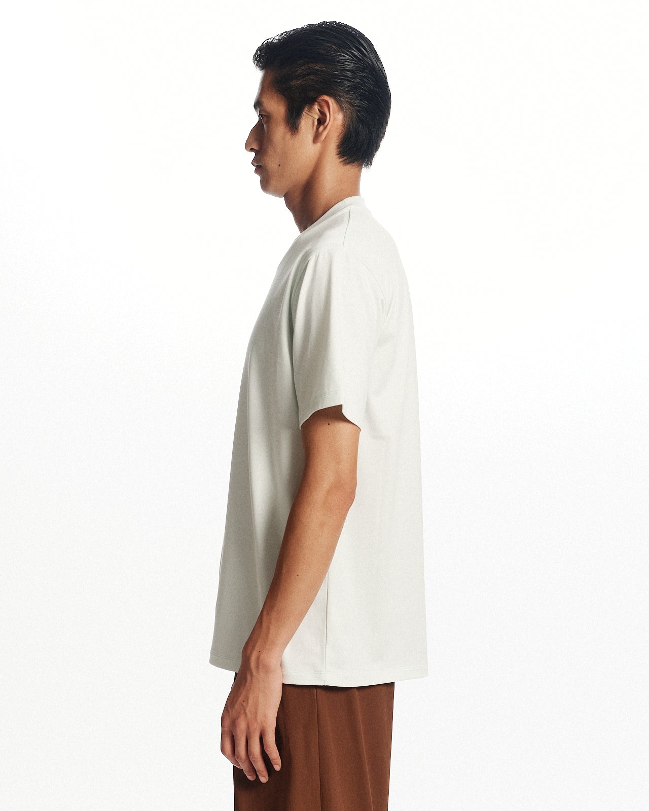 オーガニックGIZA 80/3 天竺 サバイバルクロス® / レギュラーフィットTee, Ice