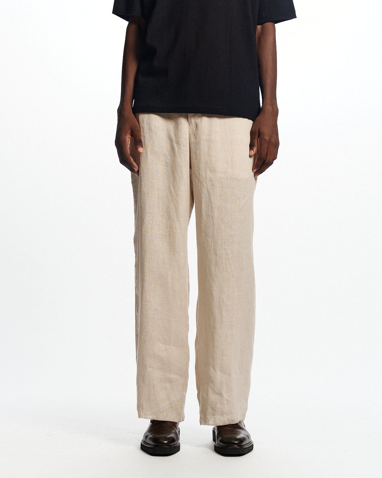ヘンプ細布 / ワイドペインターパンツⅡ, Taupe