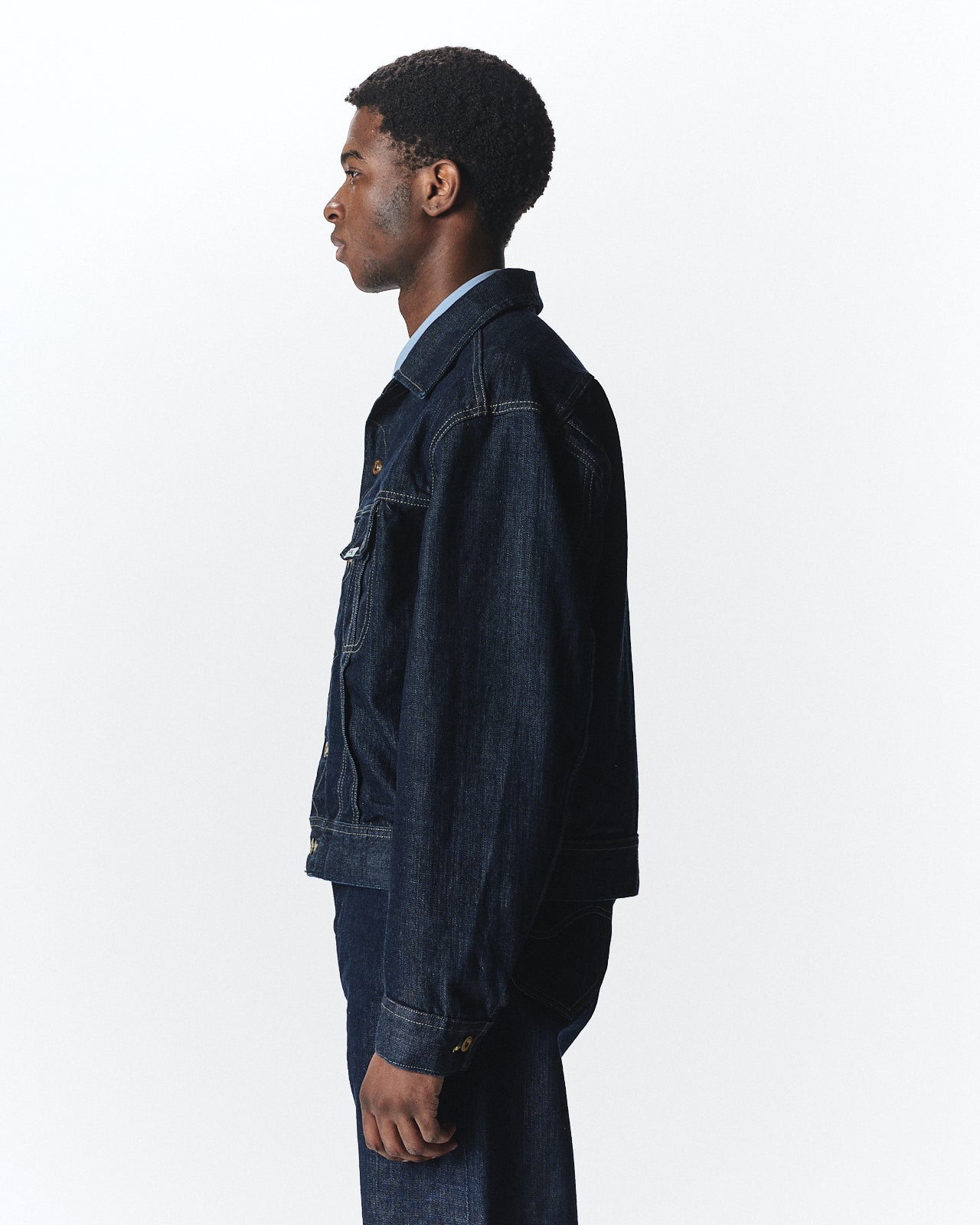 Lee × MARKAWARE for ADAM ET ROPÉ EX 101 SP Denim Jacket, Indigo