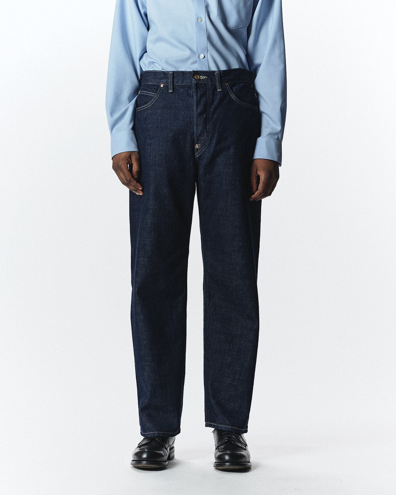 Lee × MARKAWARE for ADAM ET ROPÉ EX 101 SP Denim Pants, Indigo