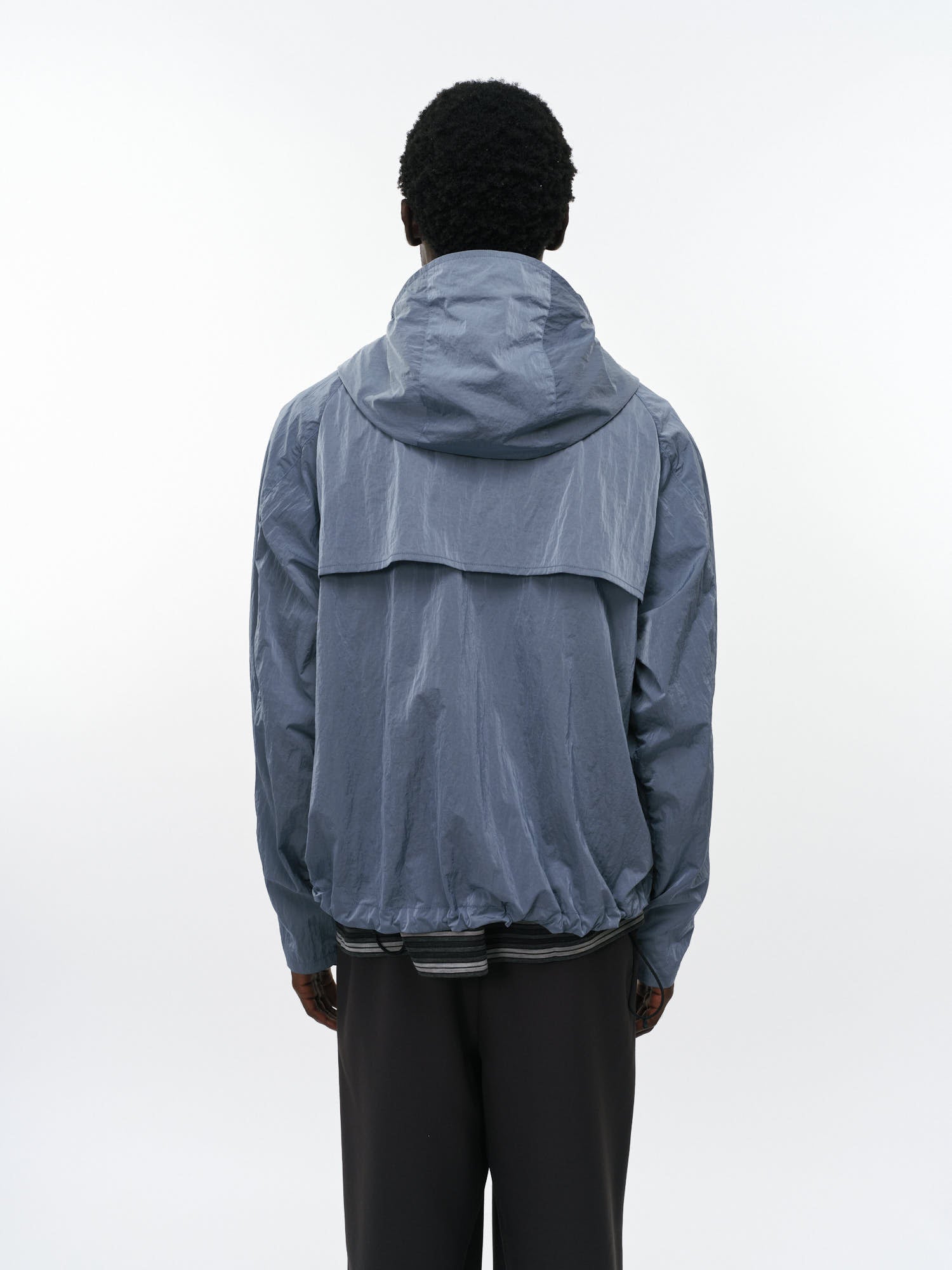リサイクルナイロンシャンブレータフタ / フィールドパーカー, Light Blue