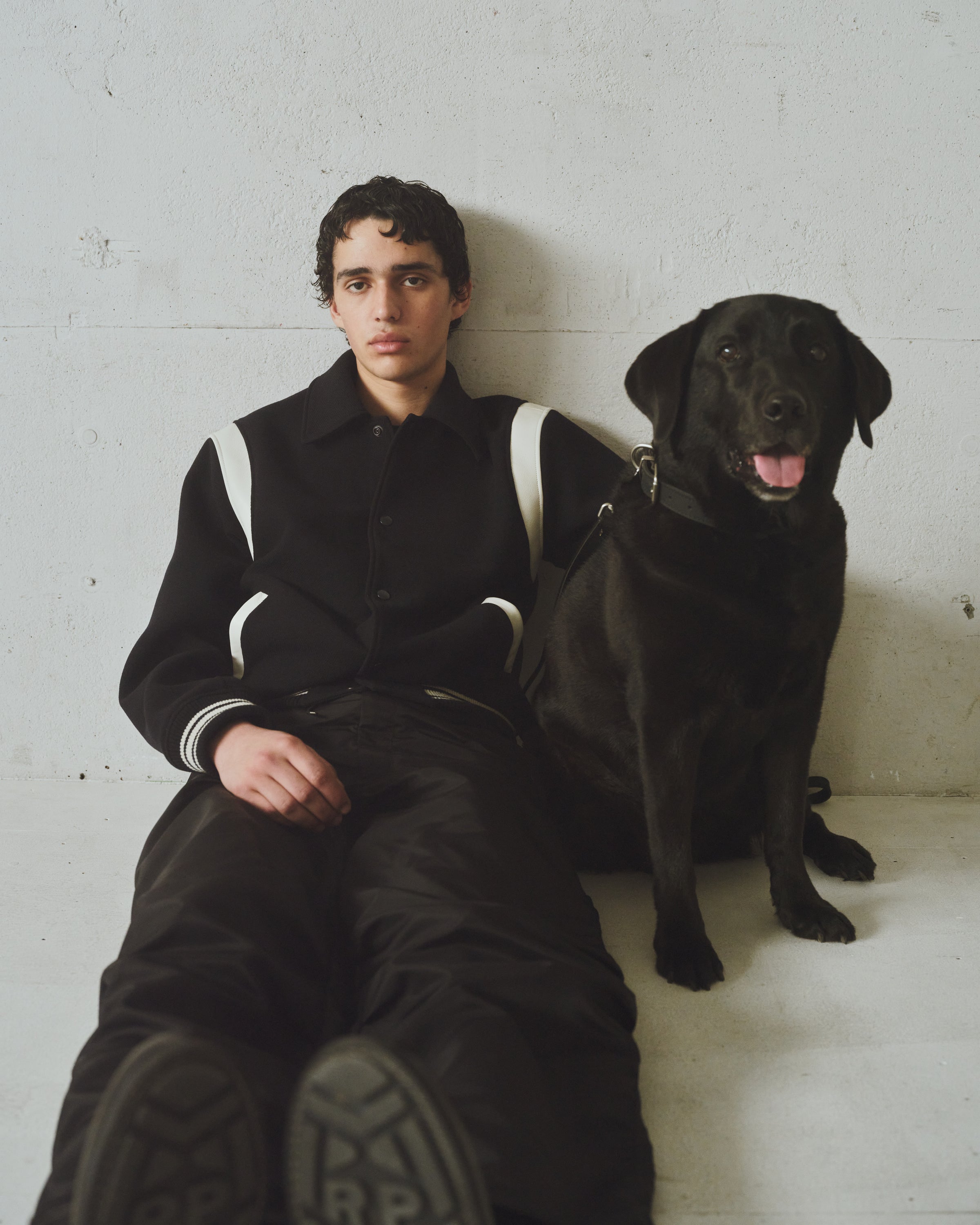 ナイロンツイル / ニータックパンツ, Black