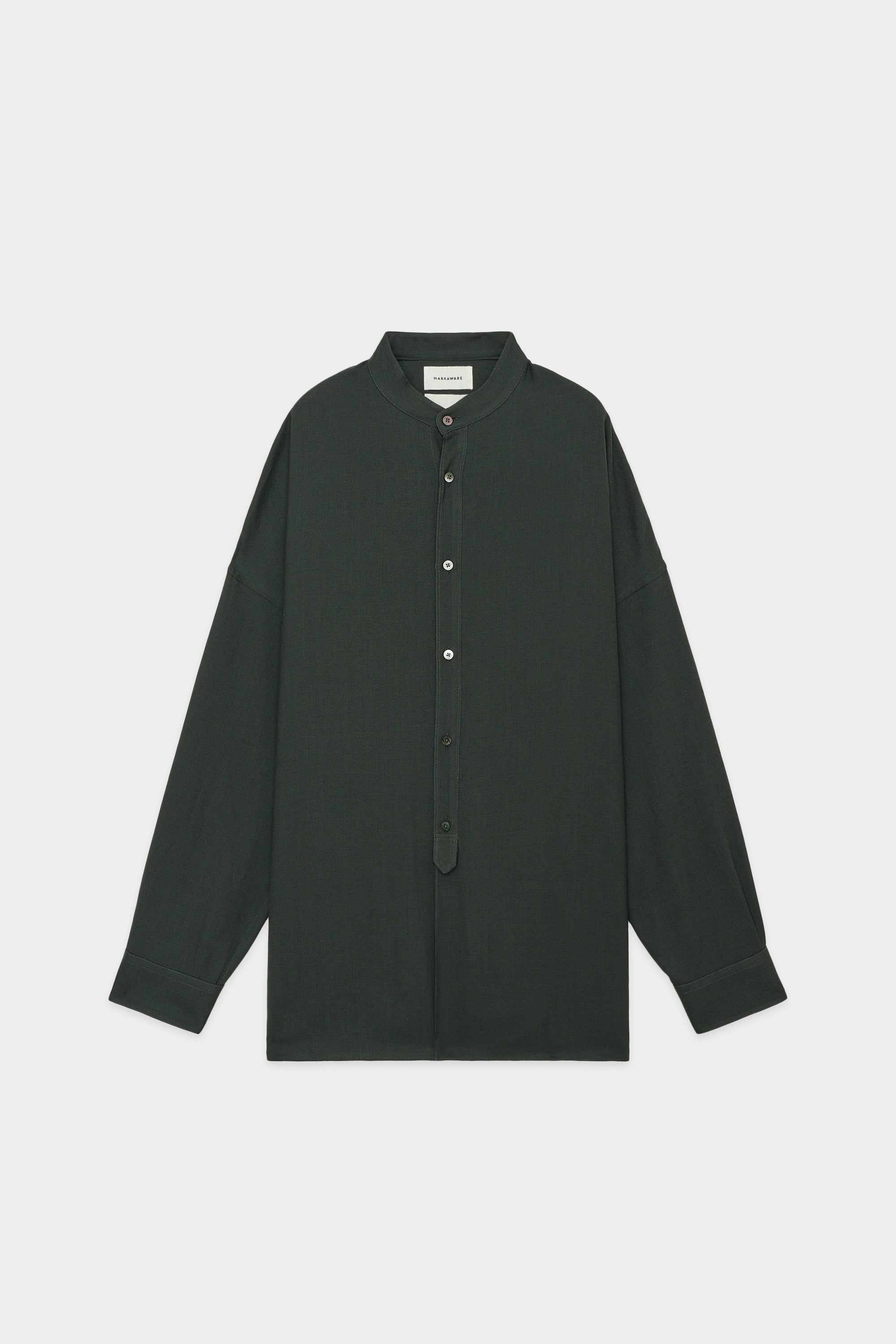 2/72オーガニックウールヴィエラ / パジャマシャツ, Blue Gray