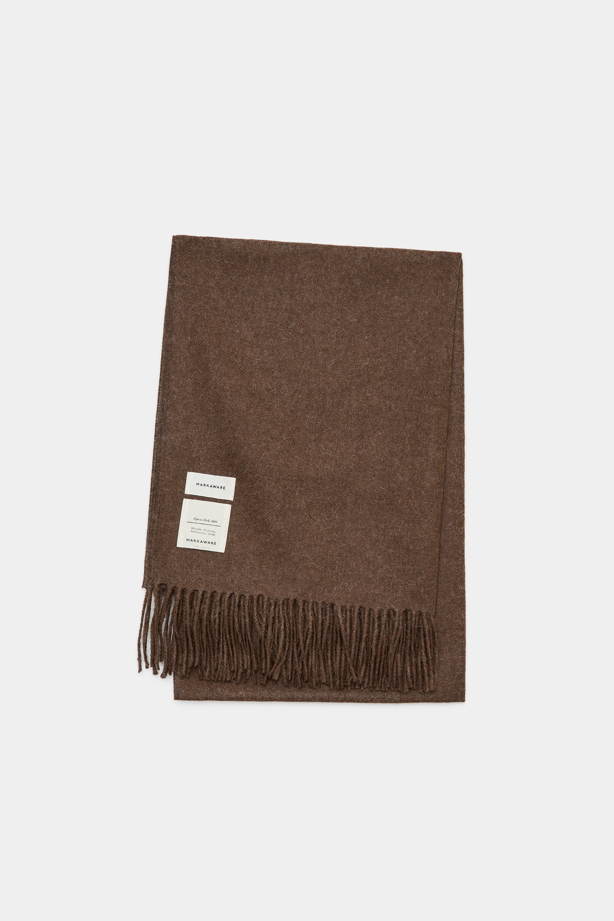 ナチュラルブラック/ベビーアルパカ / アルパカストール, Natural Brown