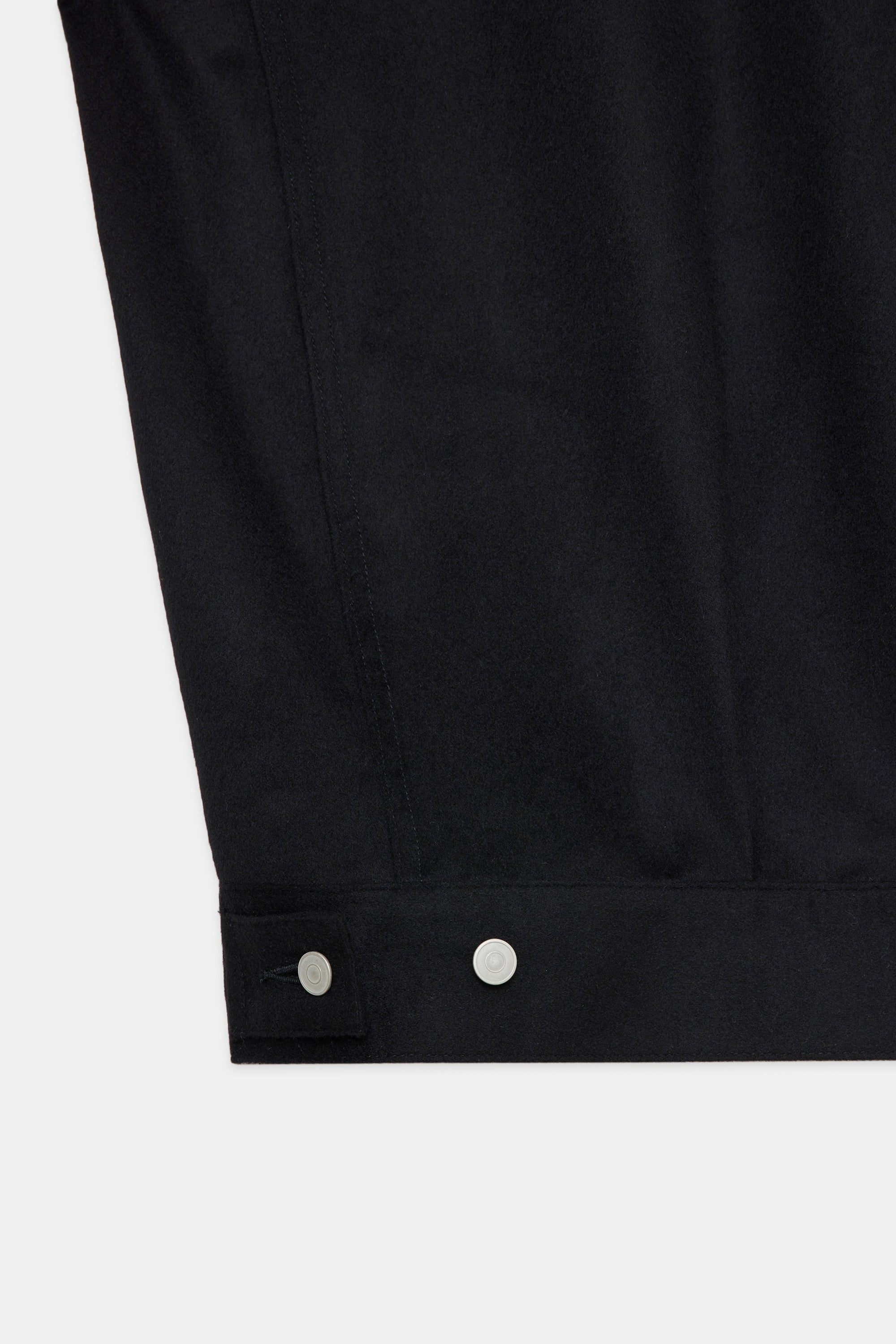 カシミヤフランネル / EDIFICE x MARKAWARE マイナージャケット ,Black