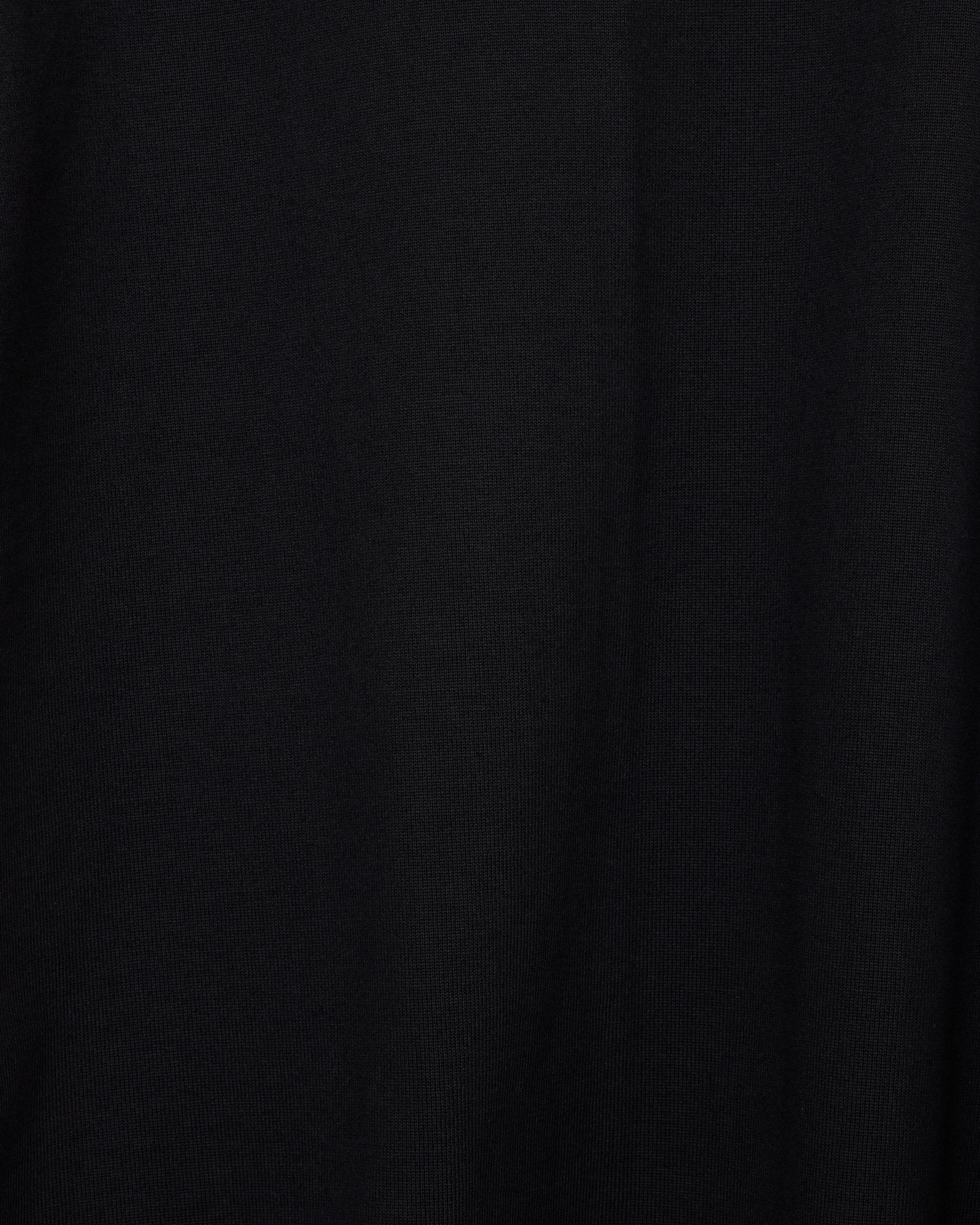 オーガニックコットンヘビー吊裏毛 / オフタートルヒュージ, Black