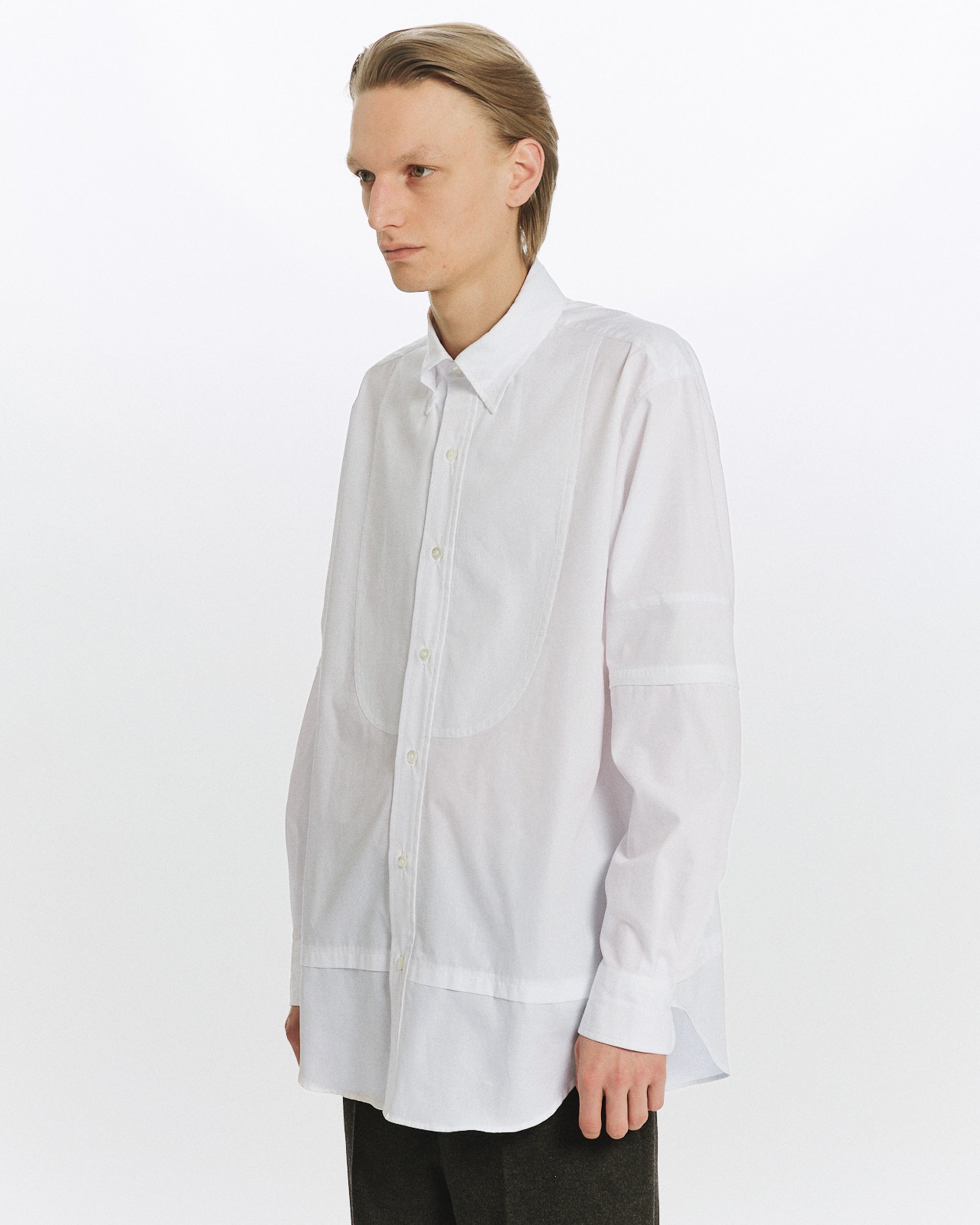 オーガニックコットン / ファンシャツ, White