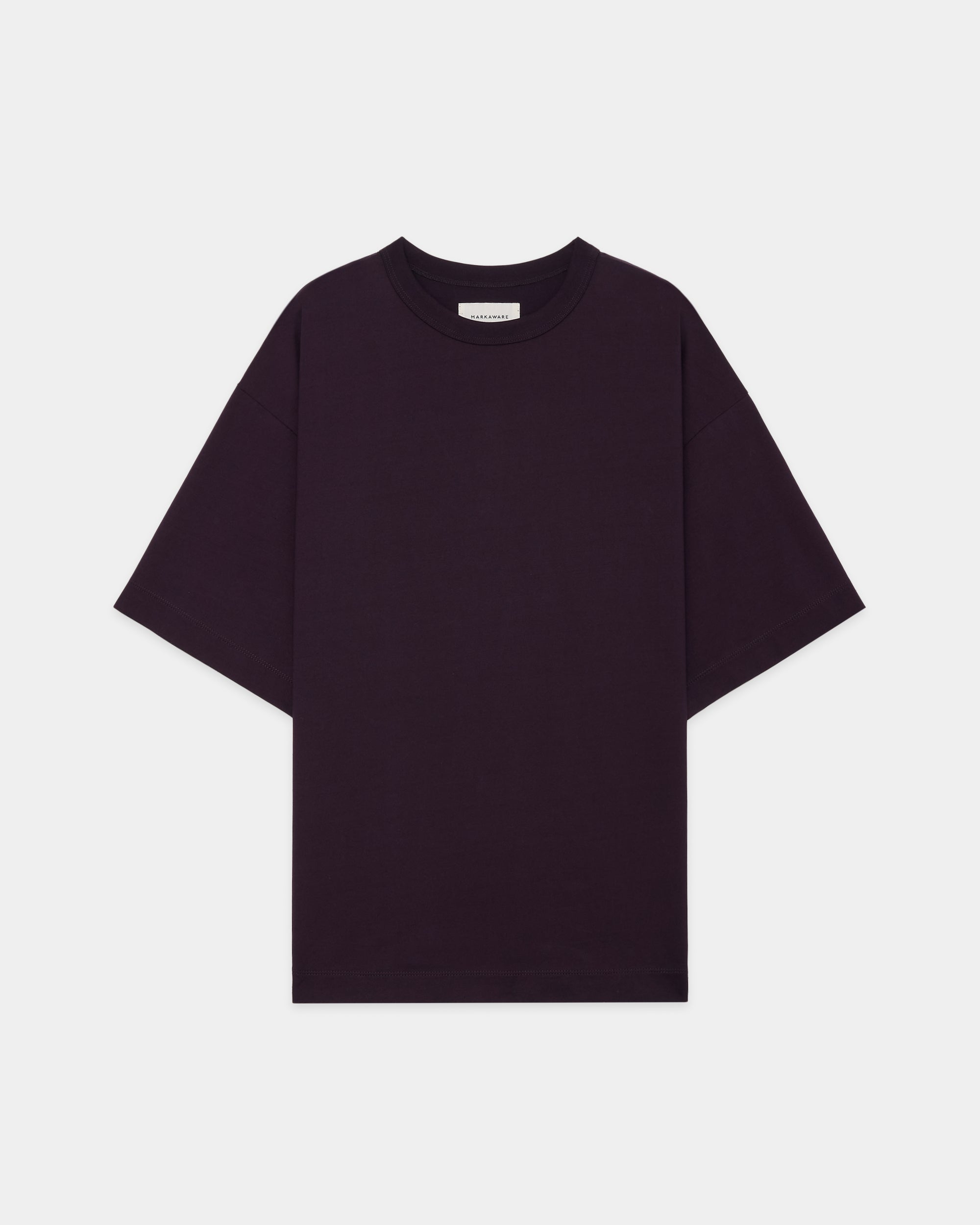 オーガニックGIZA 60/3 サバイバル天竺 / コンフォートフィットTee, Purple