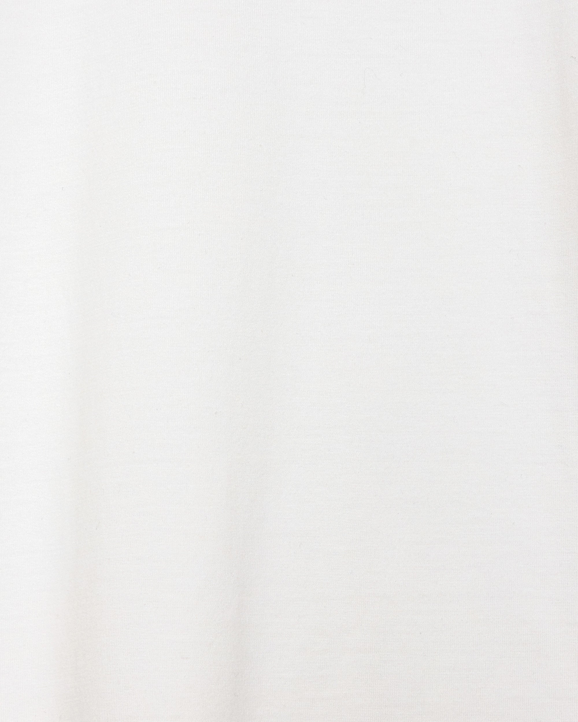 オーガニックGIZA 60/3 サバイバル天竺 / コンフォートフィットTee, White