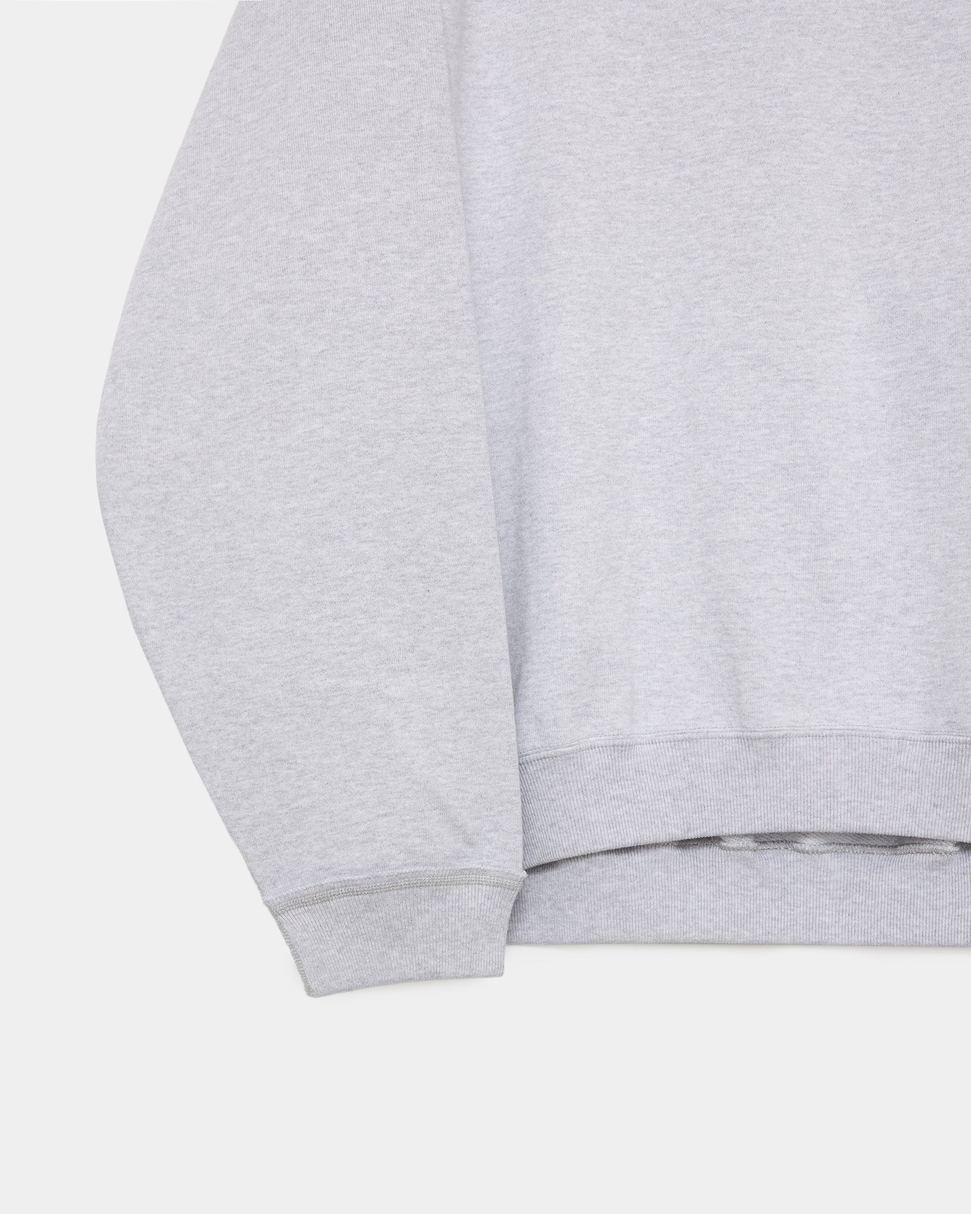 オーガニックコットンヘビー吊裏毛 / ヒュージスウェット, Ash Gray