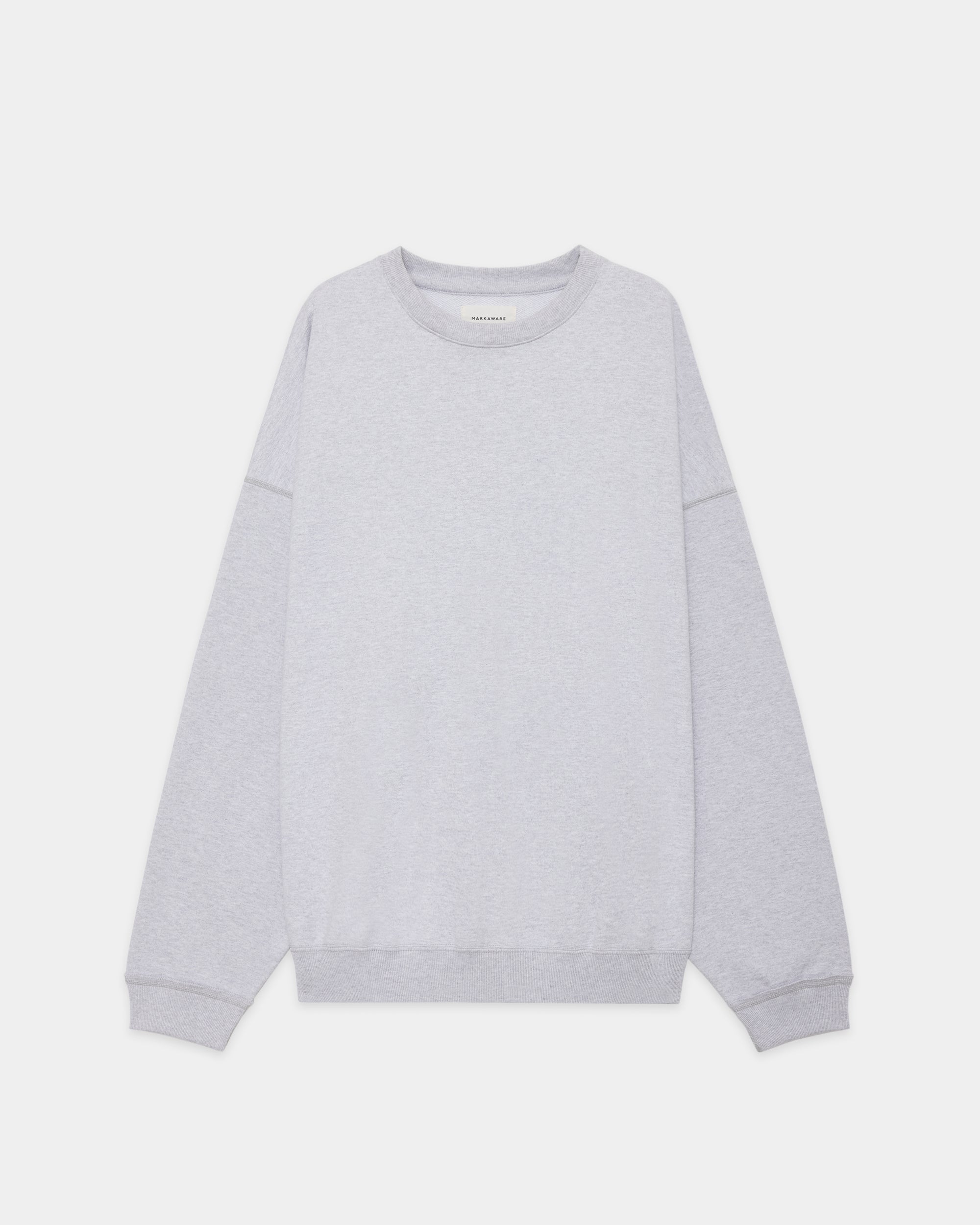 オーガニックコットンヘビー吊裏毛 / ヒュージスウェット, Ash Gray