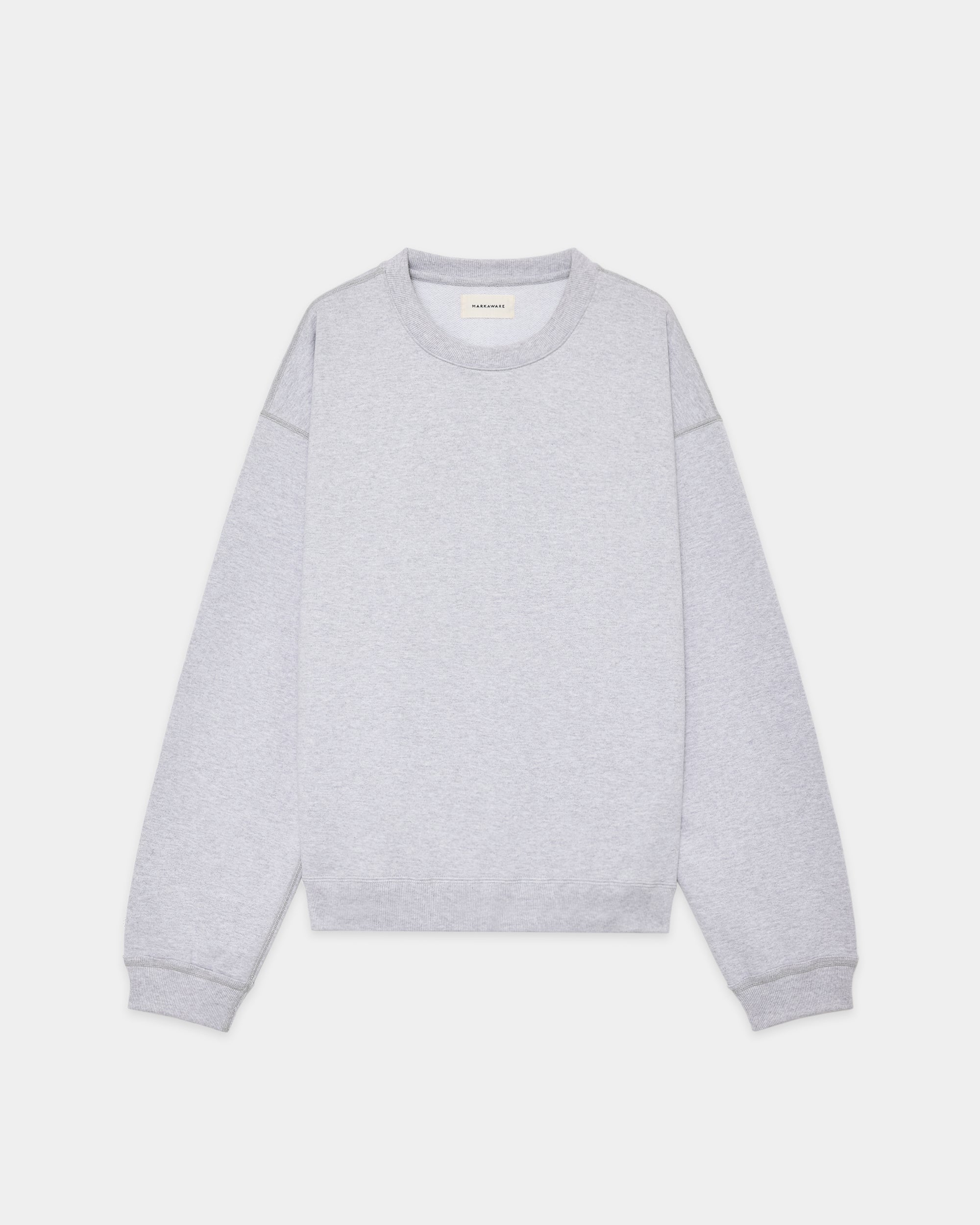 オーガニックコットンヘビー吊裏毛 / コンフォートスウェット, Ash Gray