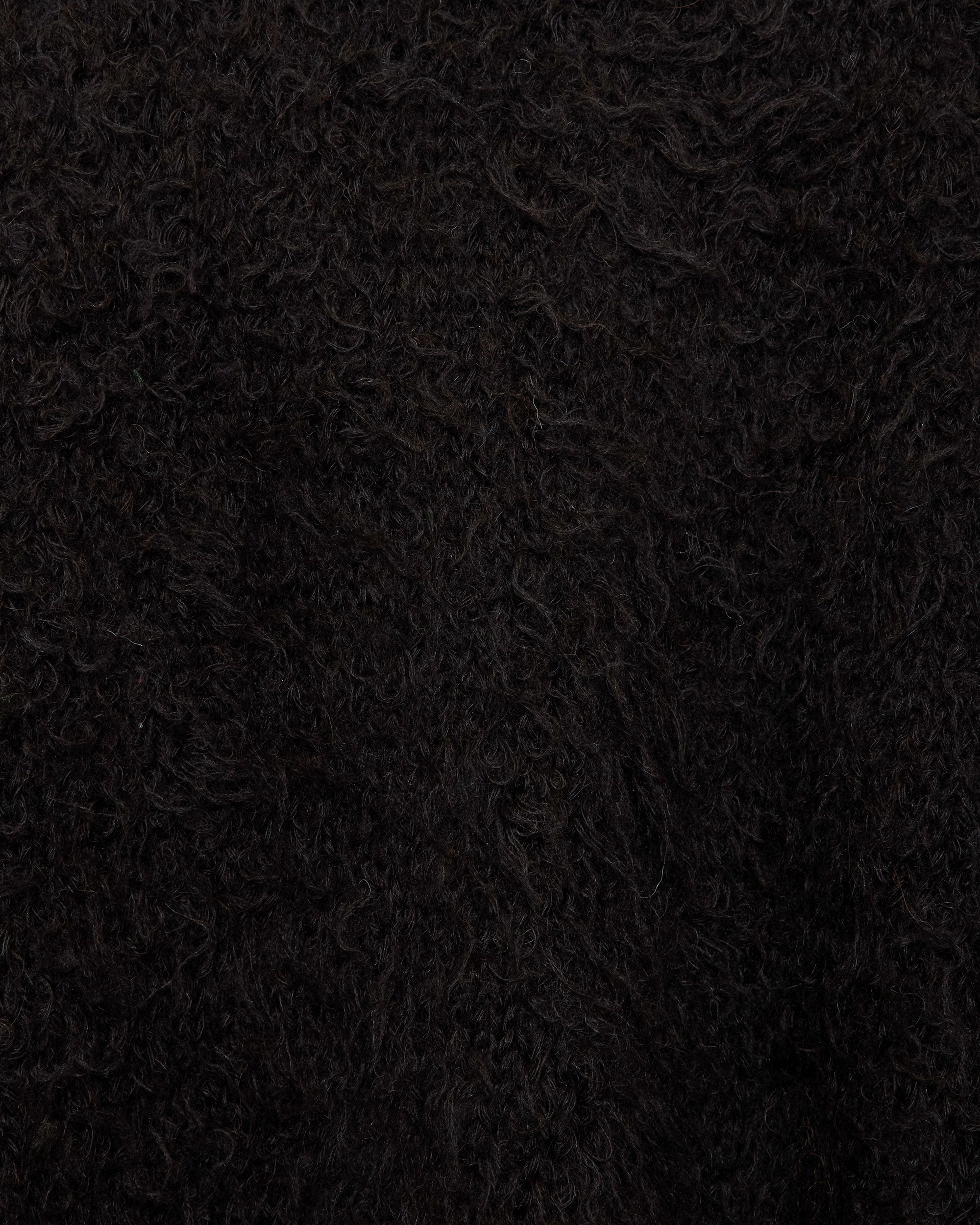 ナチュラルカラーアルパカ / アルパカファーカーディガン, Natural Black