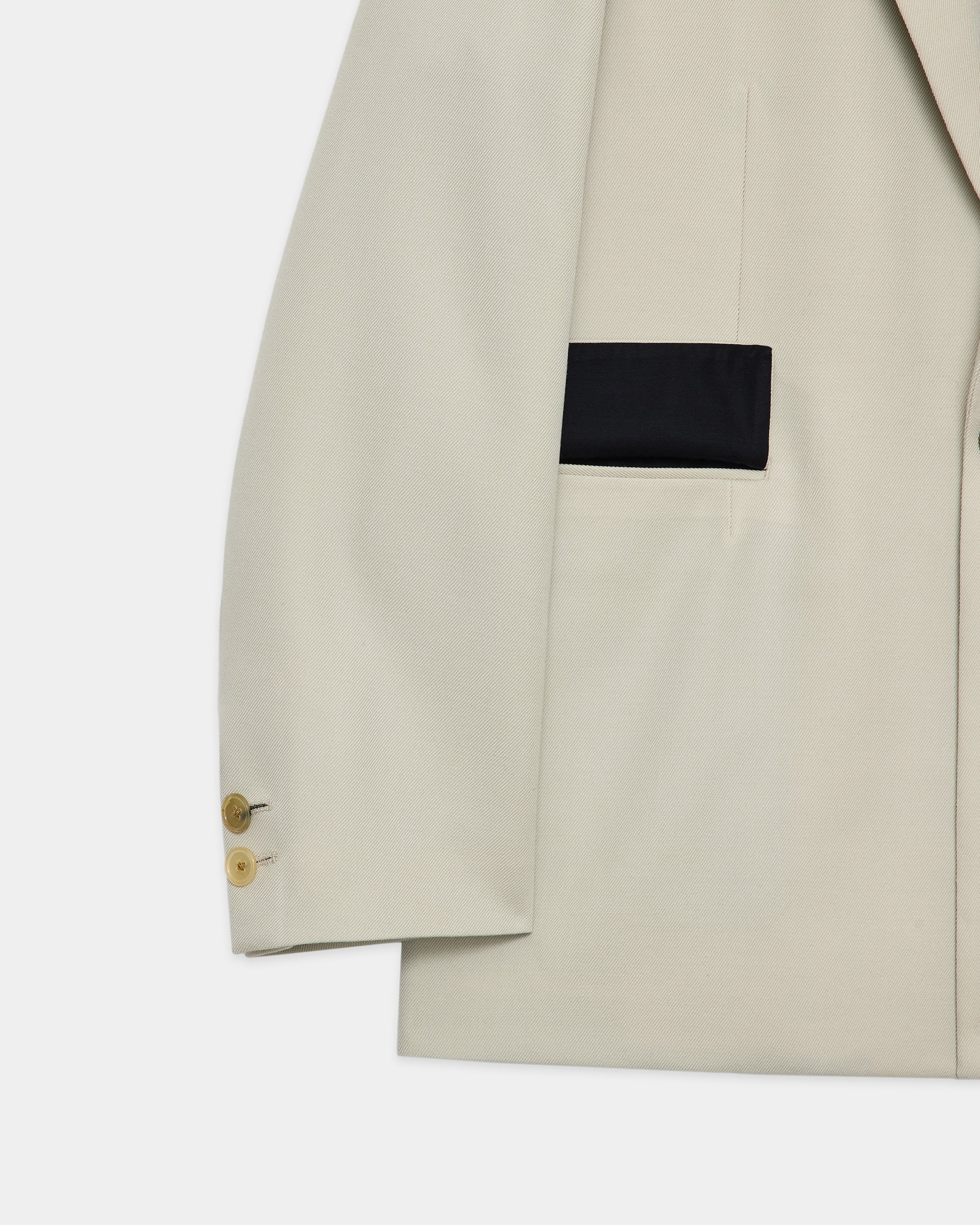 ポルワース3/2ハードツイル / スクエアジャケット, Greige