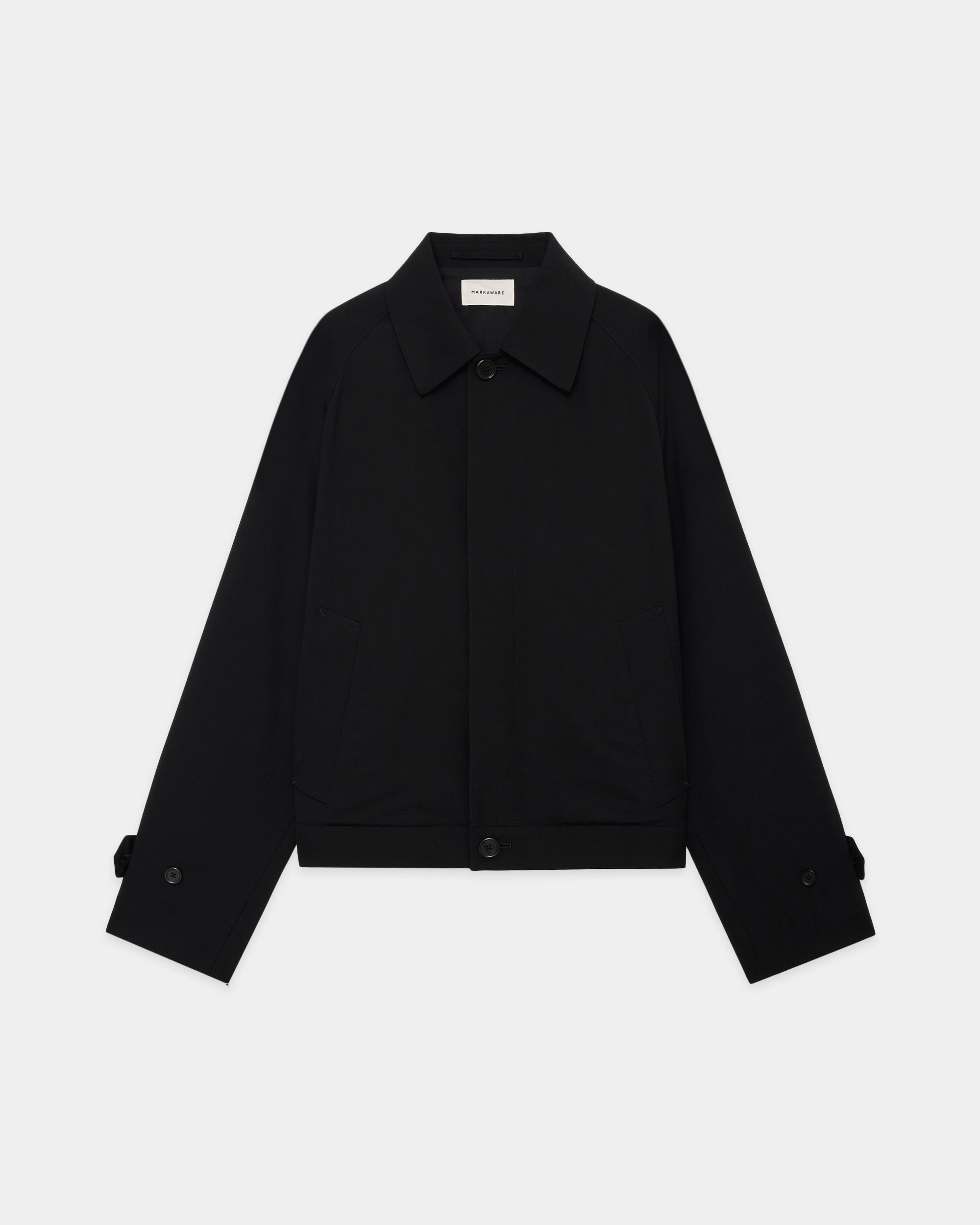 3/72アルゼンチンウールトロピカルサバイバルクロス / サービスジャケット, Black