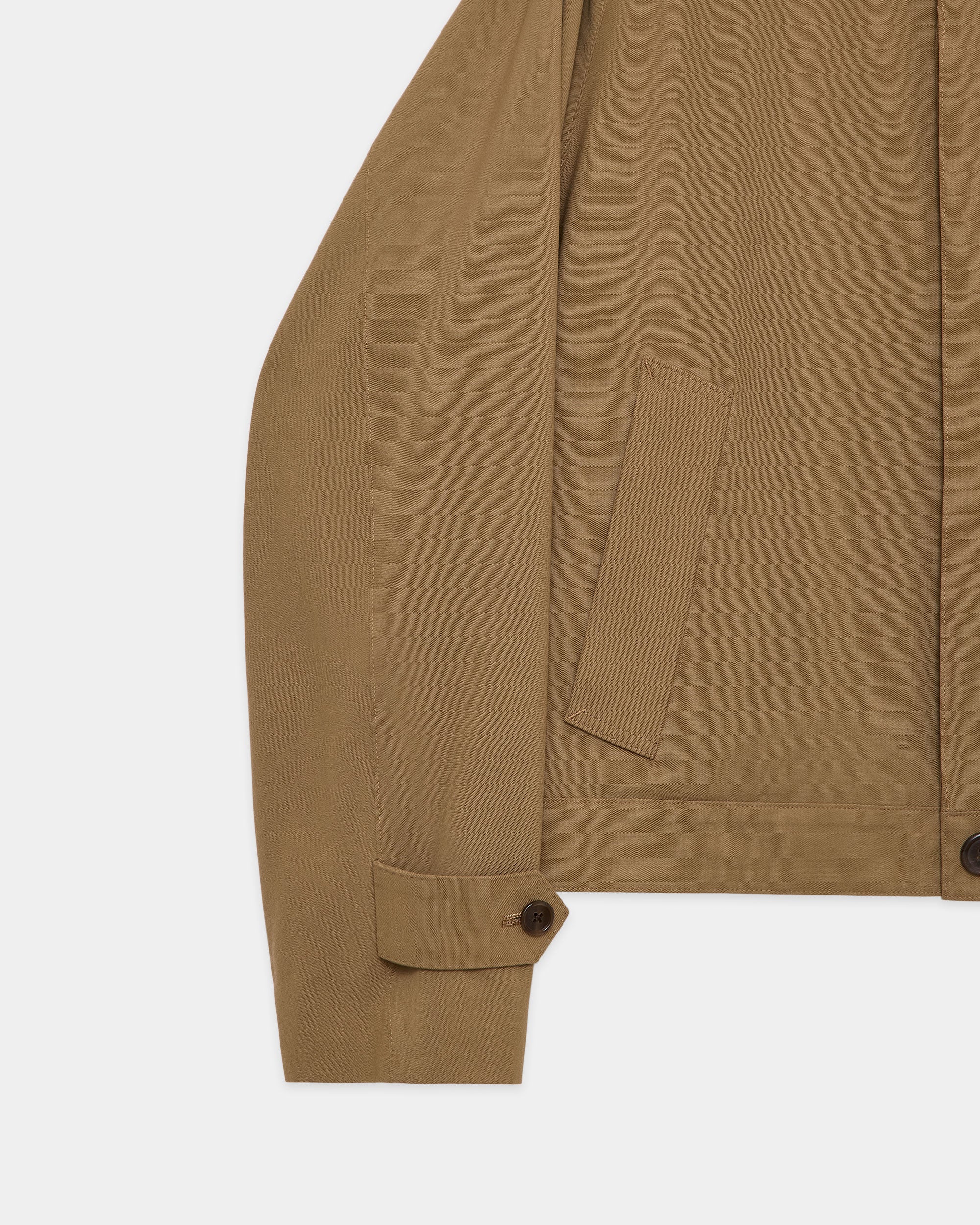 3/72アルゼンチンウールトロピカルサバイバルクロス / サービスジャケット, Beige