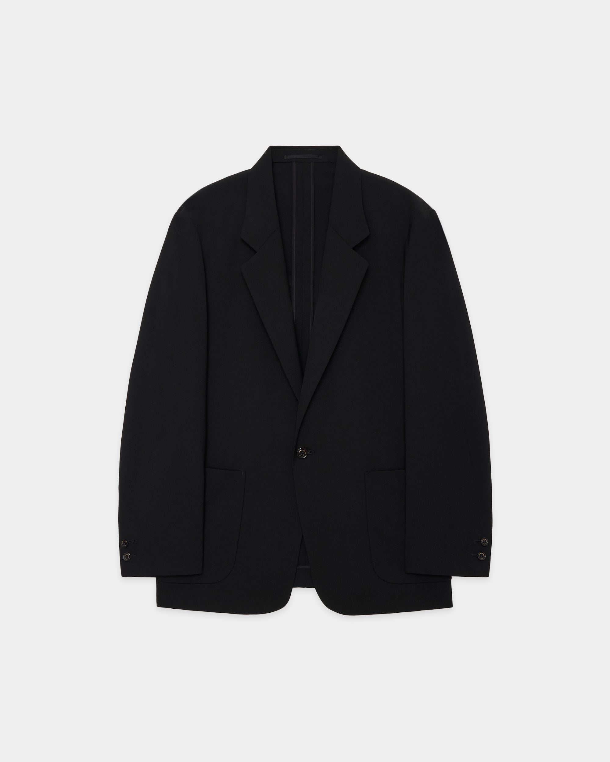 3/72アルゼンチンウールトロピカルサバイバルクロス / マクファーソンジャケット, Black