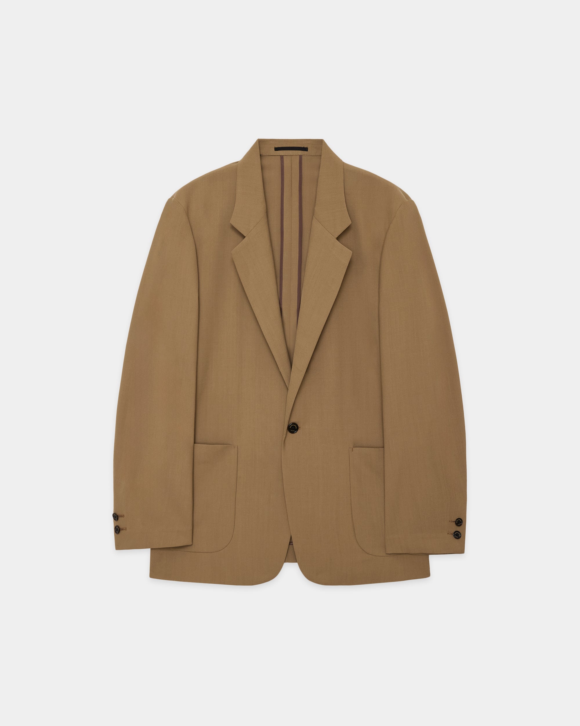 3/72アルゼンチンウールトロピカルサバイバルクロス / マクファーソンジャケット, Beige