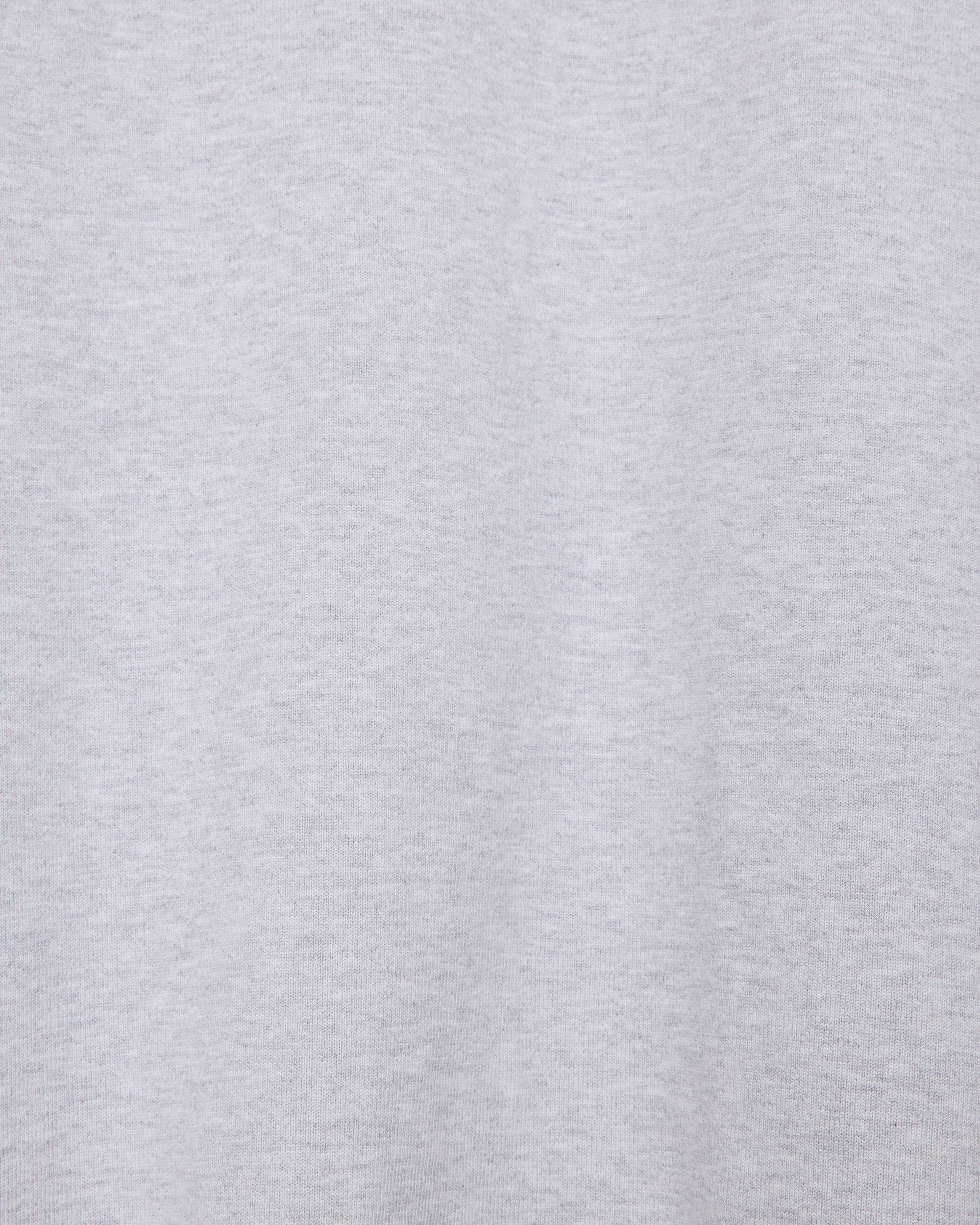 オーガニックコットンヘビー吊裏毛 / スキッパーコンフォートスウェット, Ash Gray