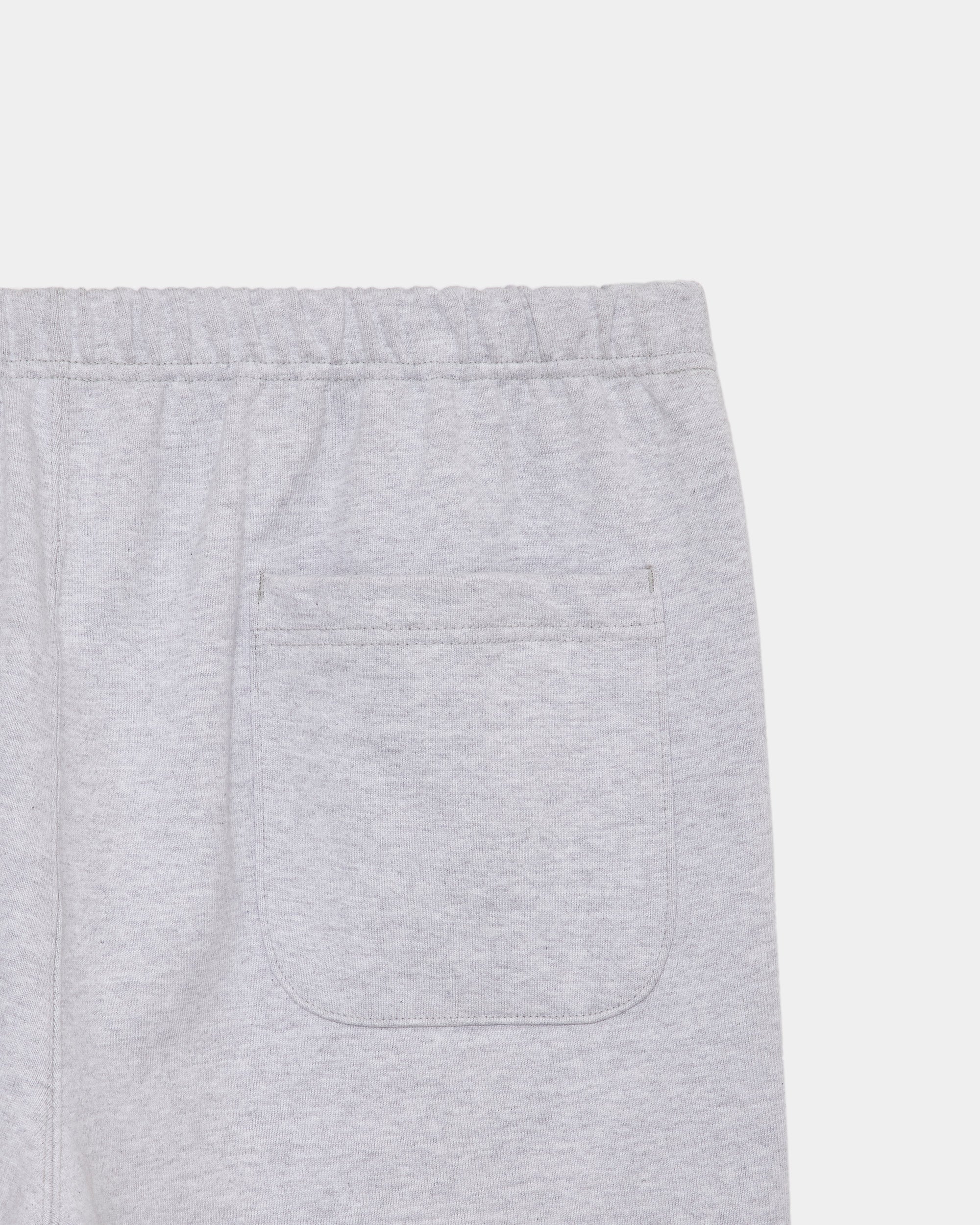 オーガニックコットンヘビー吊裏毛 / ワイドジムパンツ, Ash Gray