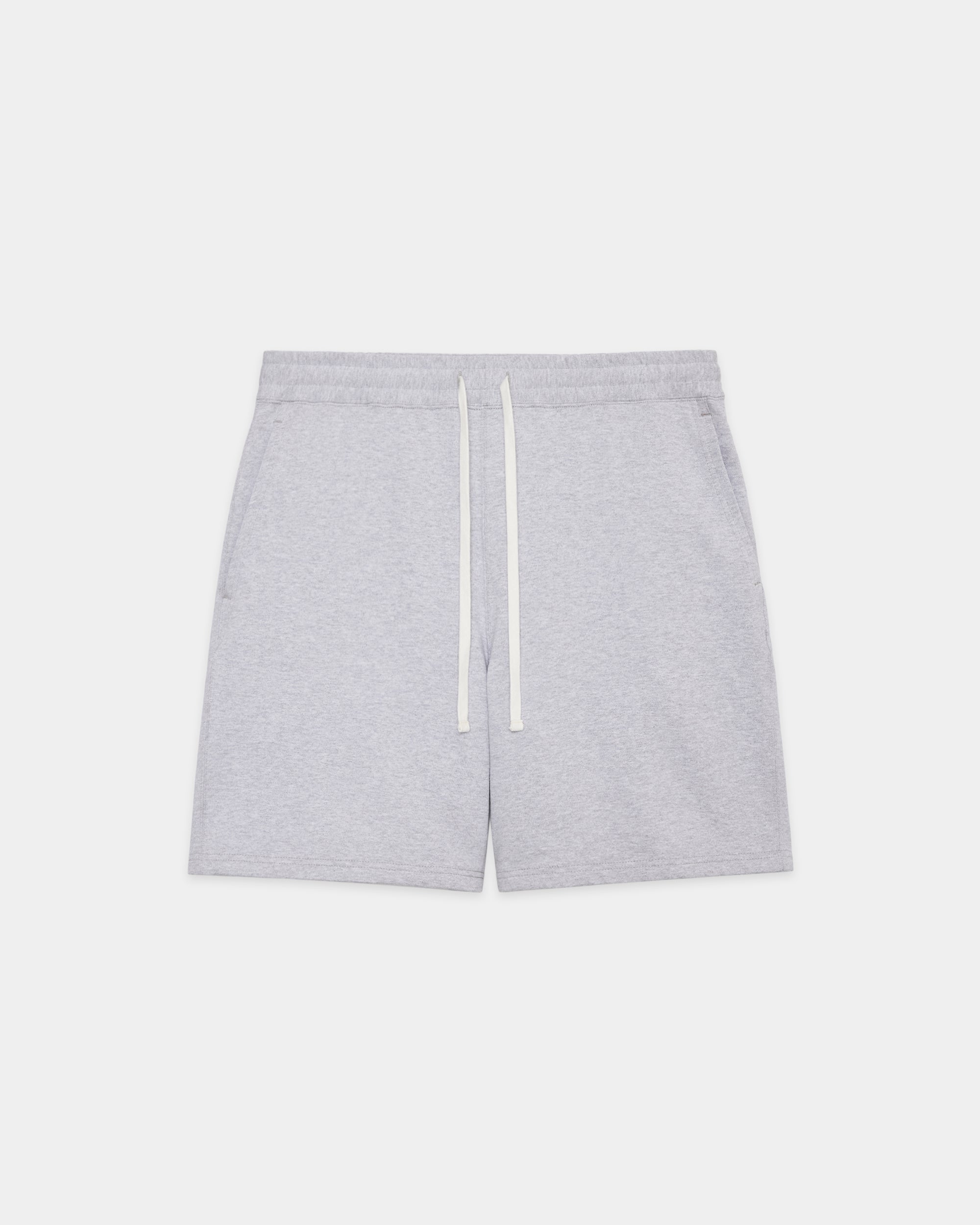 オーガニックコットンヘビー吊裏毛 / ジムショーツ, Ash Gray