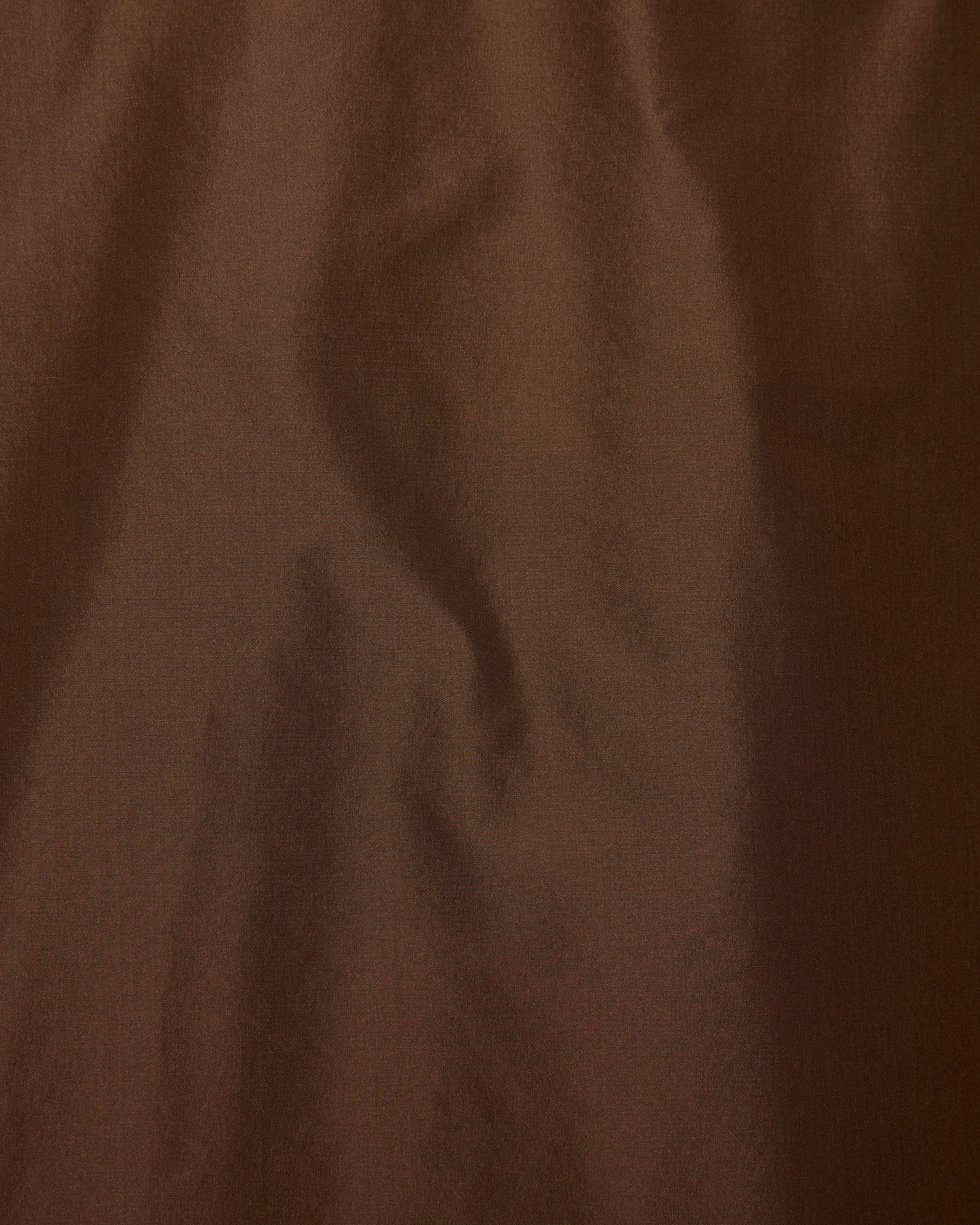 シルクタフタ / フーデットヒュージコート, Burnt Umber
