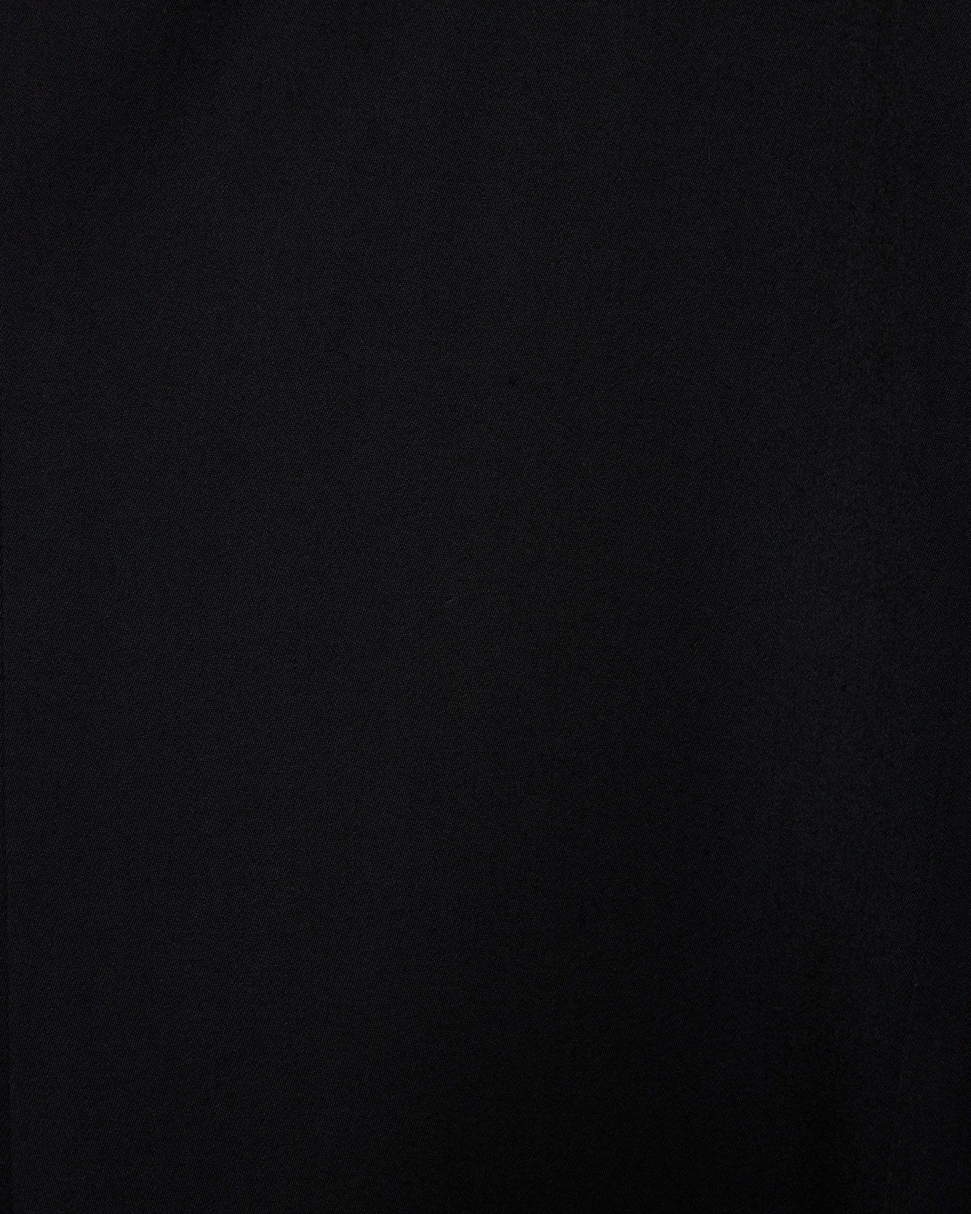 スーパー200sウールサテン / ギヨームジャケット, Black