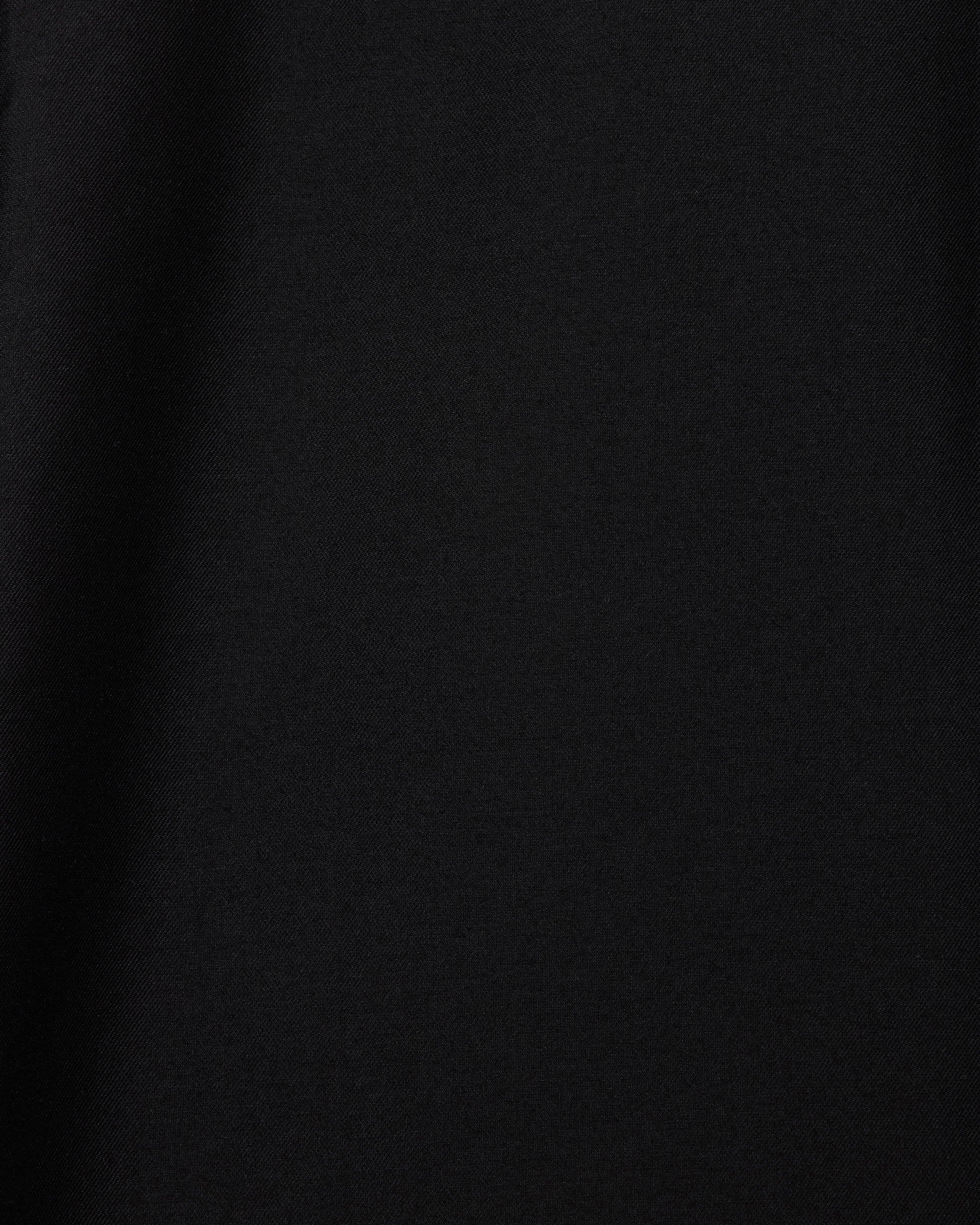 ブラタクシルクxコットンダブルクロス / スクエアジャケット, Black