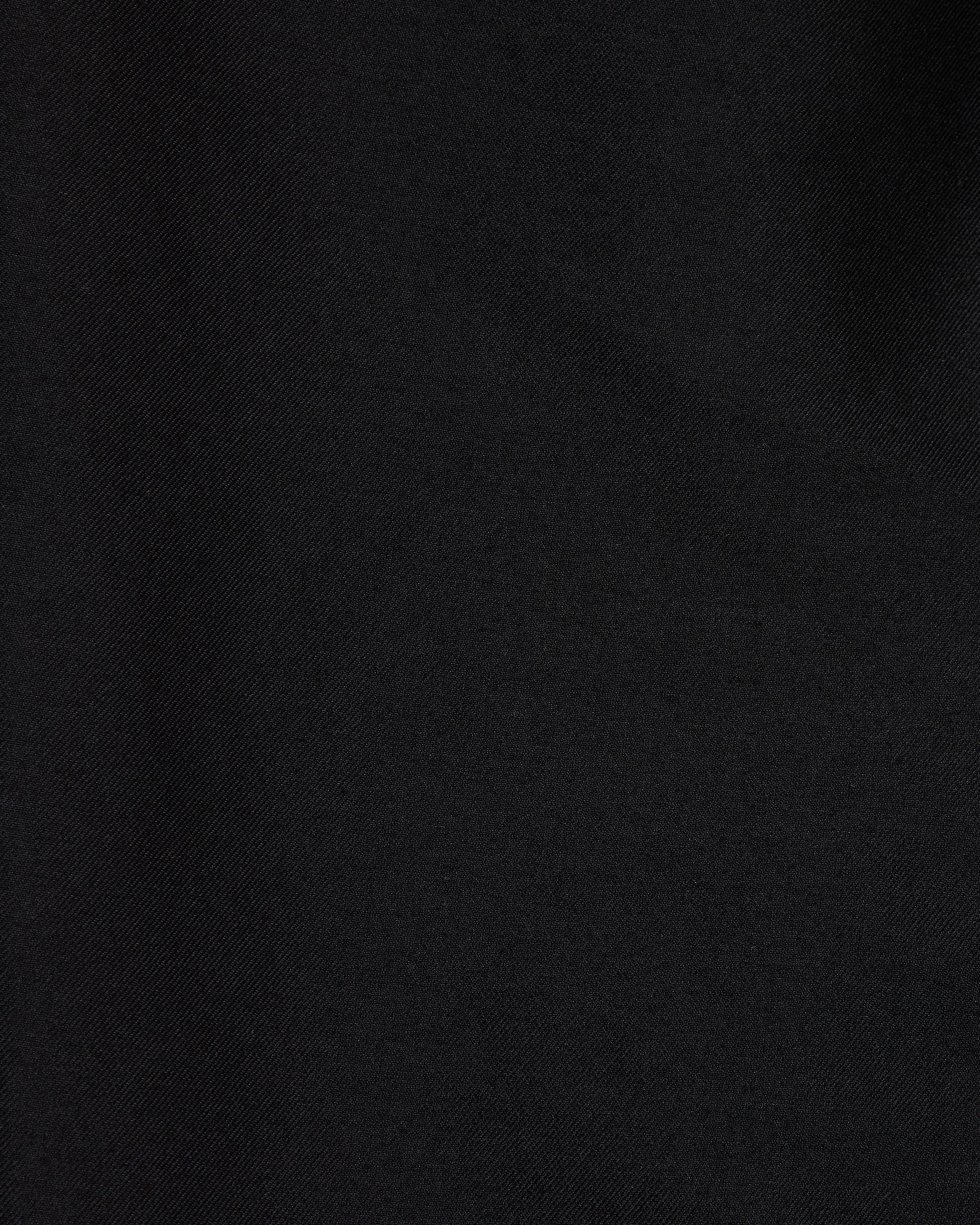 ブラタクシルクxコットンダブルクロス / アントントラウザーズ, Black