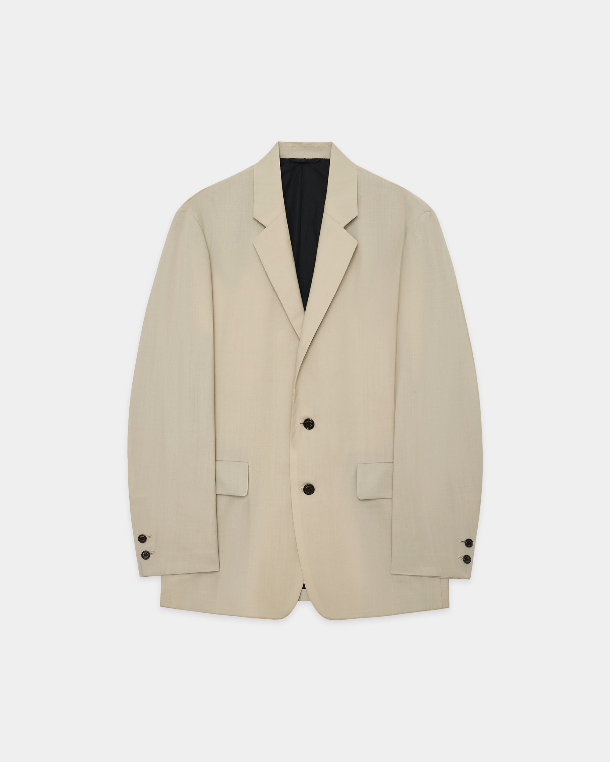 オーガニックウール2/80トロピカル / スポーツコート, Beige