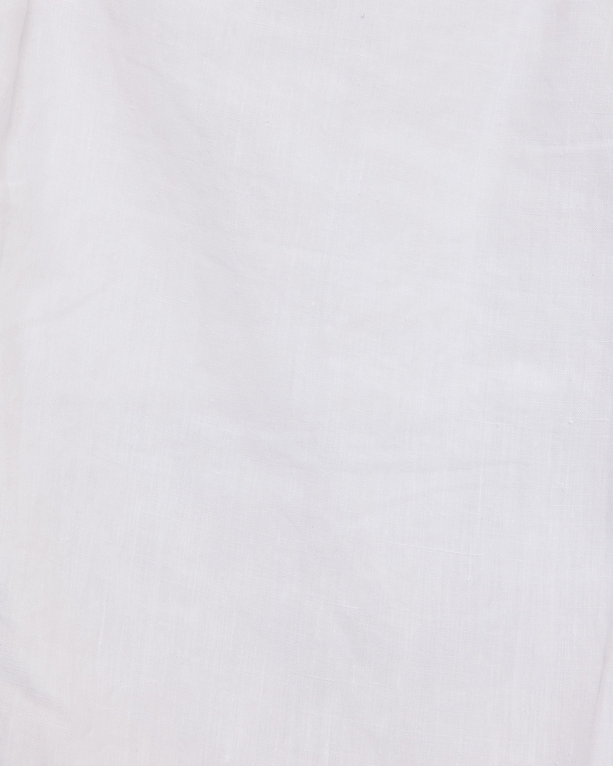 80/1ヘンプタイプライター / ダブルプリーテッドクラシックワイドトラウザーズ, White