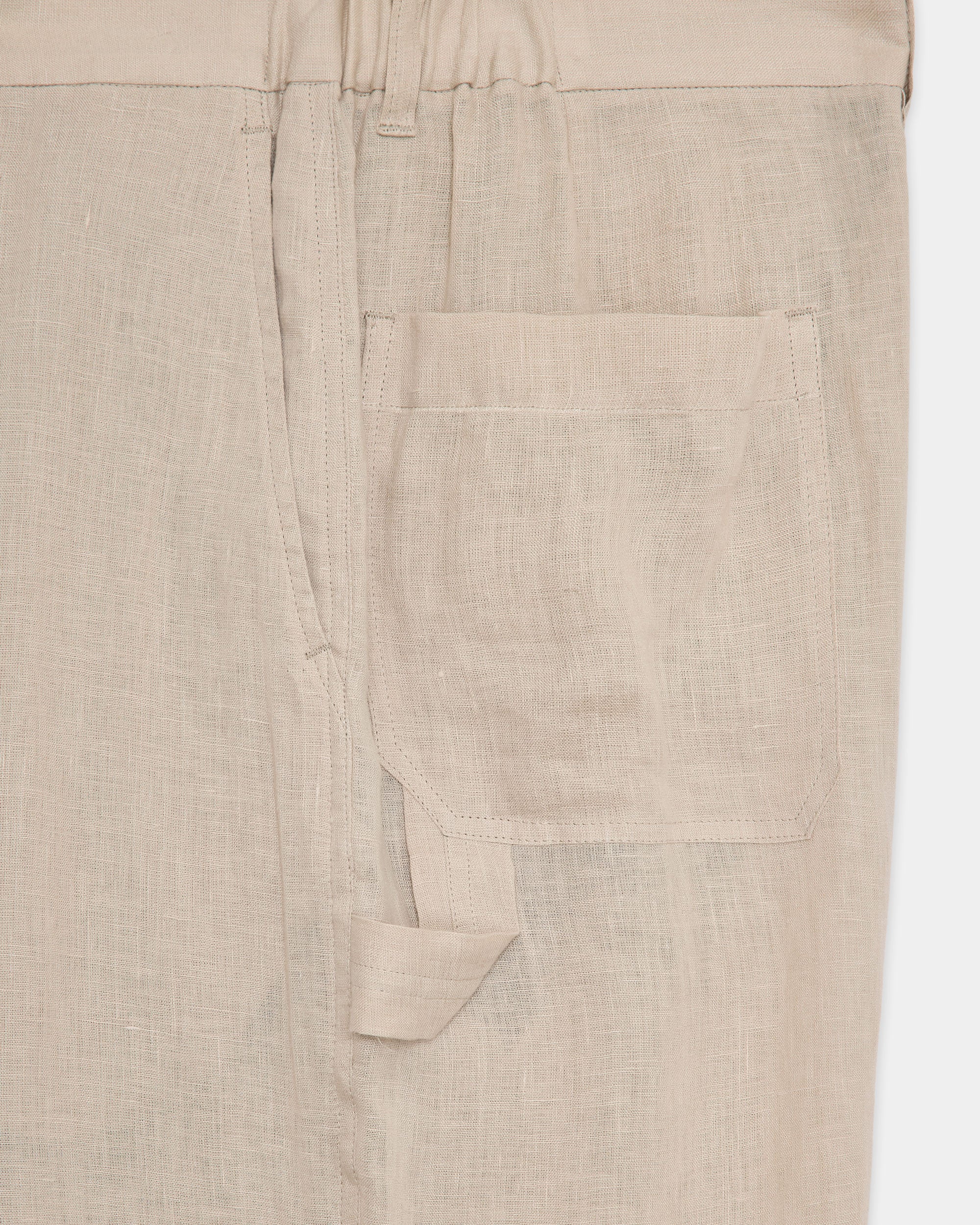 ヘンプ細布 / ワイドペインターパンツⅡ, Taupe