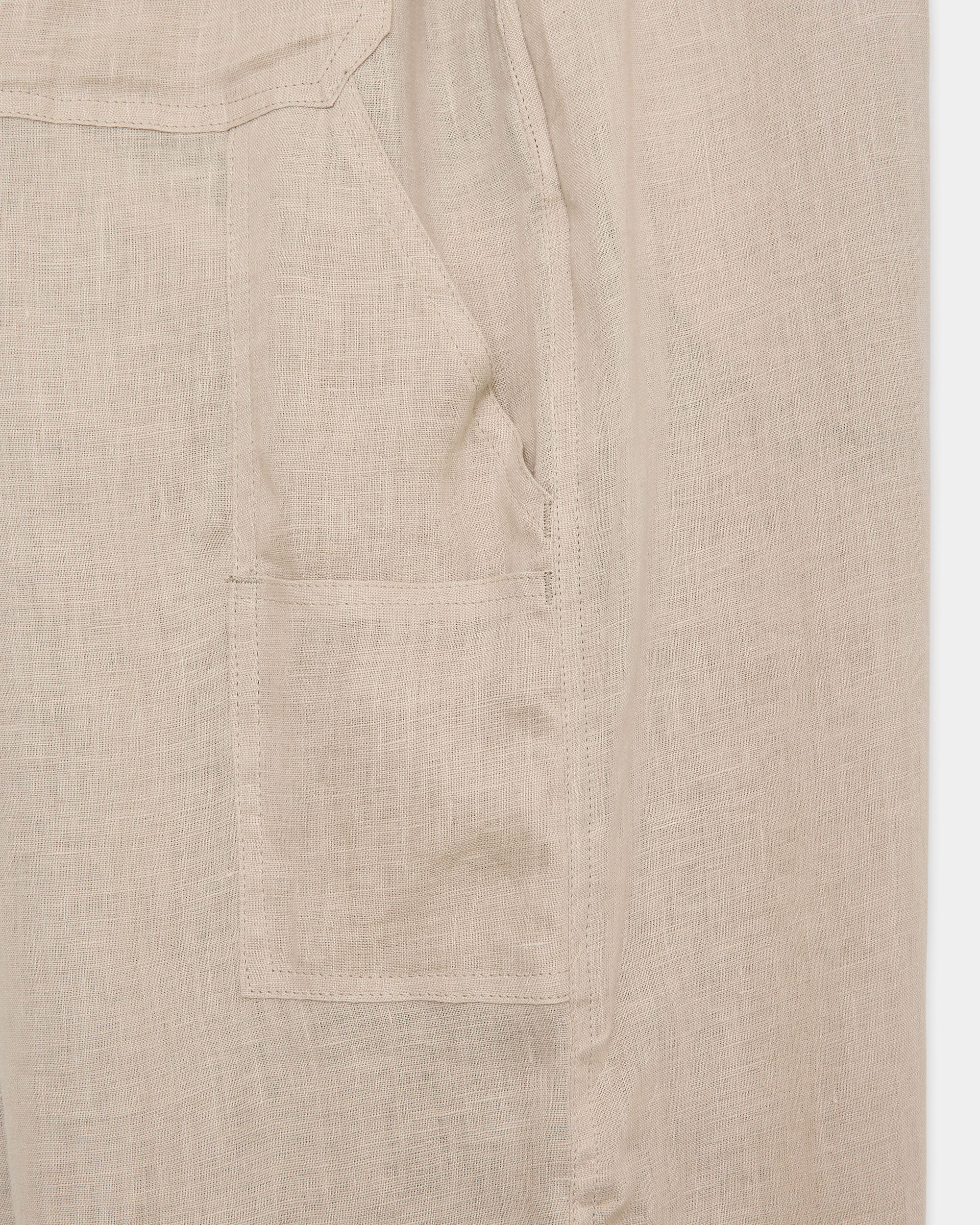 ヘンプ細布 / ワイドペインターパンツⅡ, Taupe