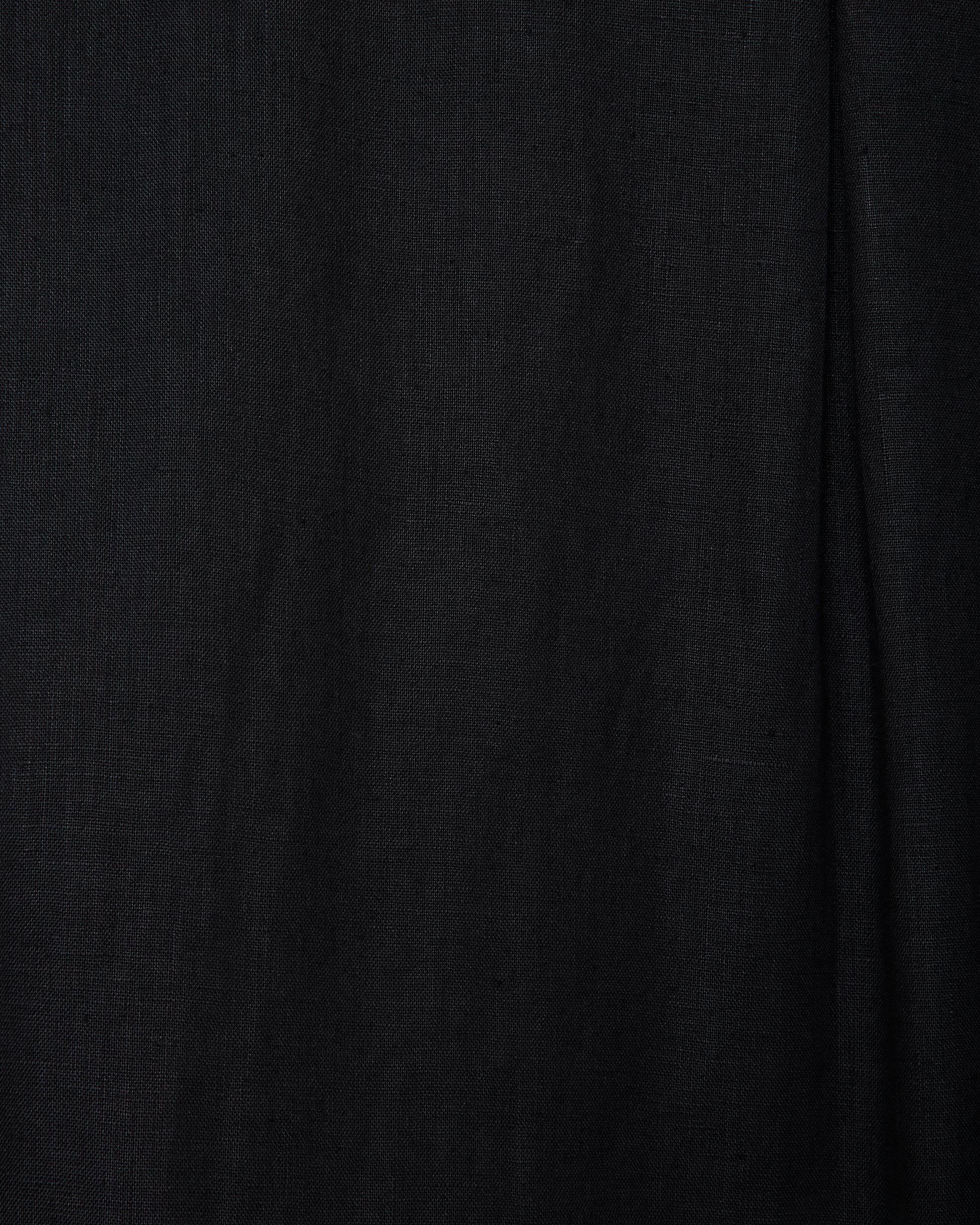 ヘンプ細布 / ワイドペインターパンツⅡ, Black