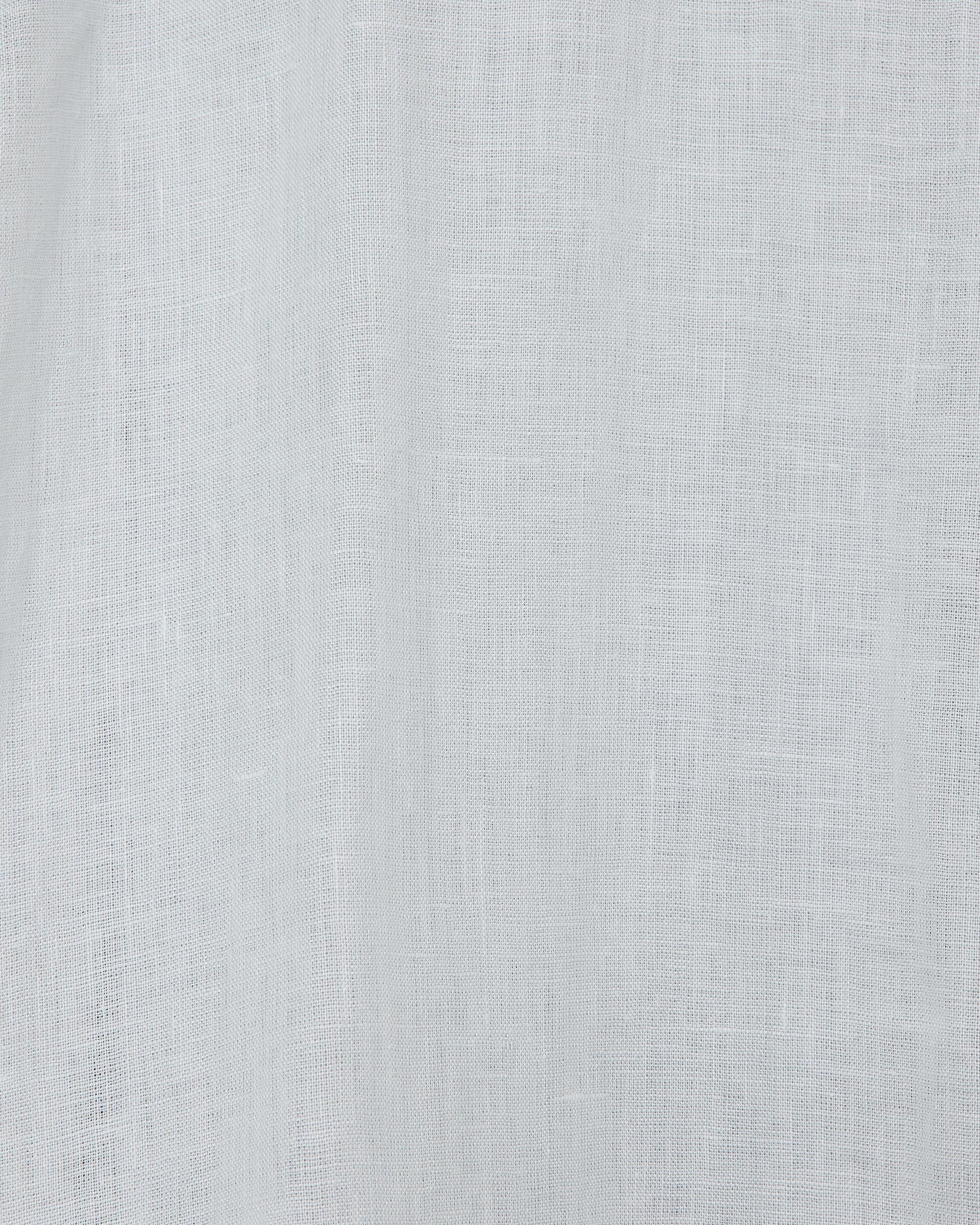 ヘンプ細布 / コンフォートフィットオープンカラーシャツ, Ice