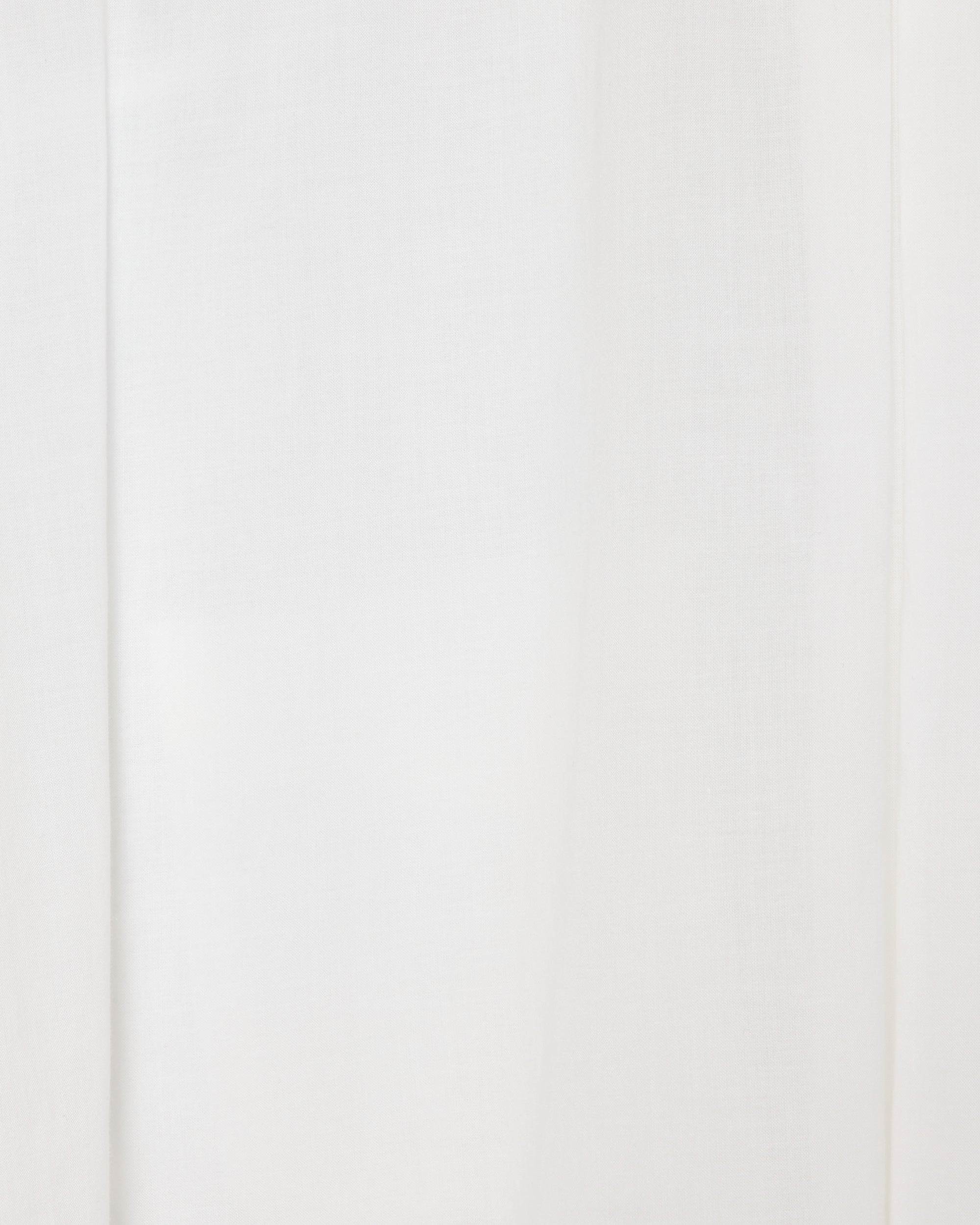 オーガニックGIZA90/1ローン / レギュラーフィットドレスシャツ, White