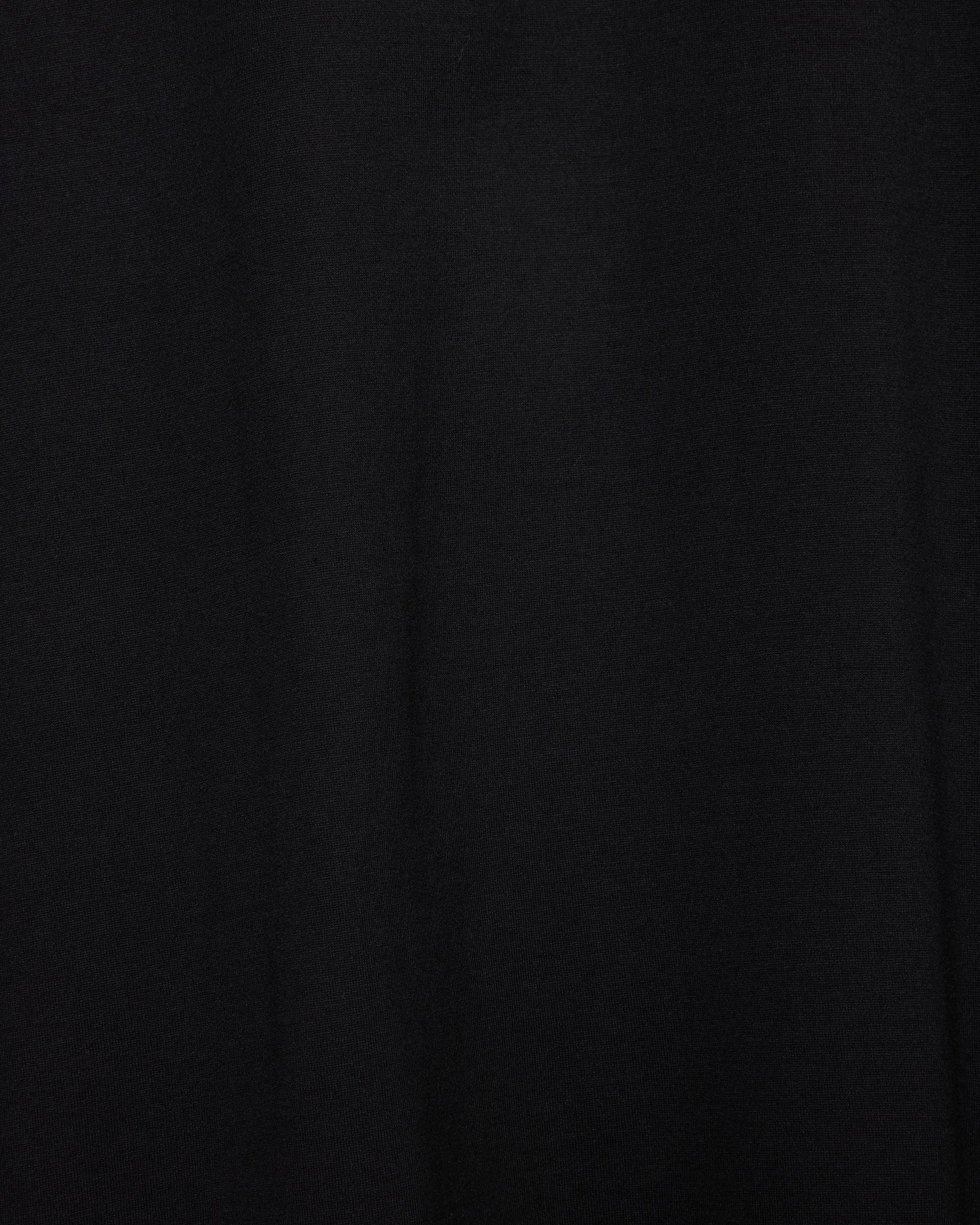 オーガニックGIZA80/2天竺 / レギュラーフィットTee, Black