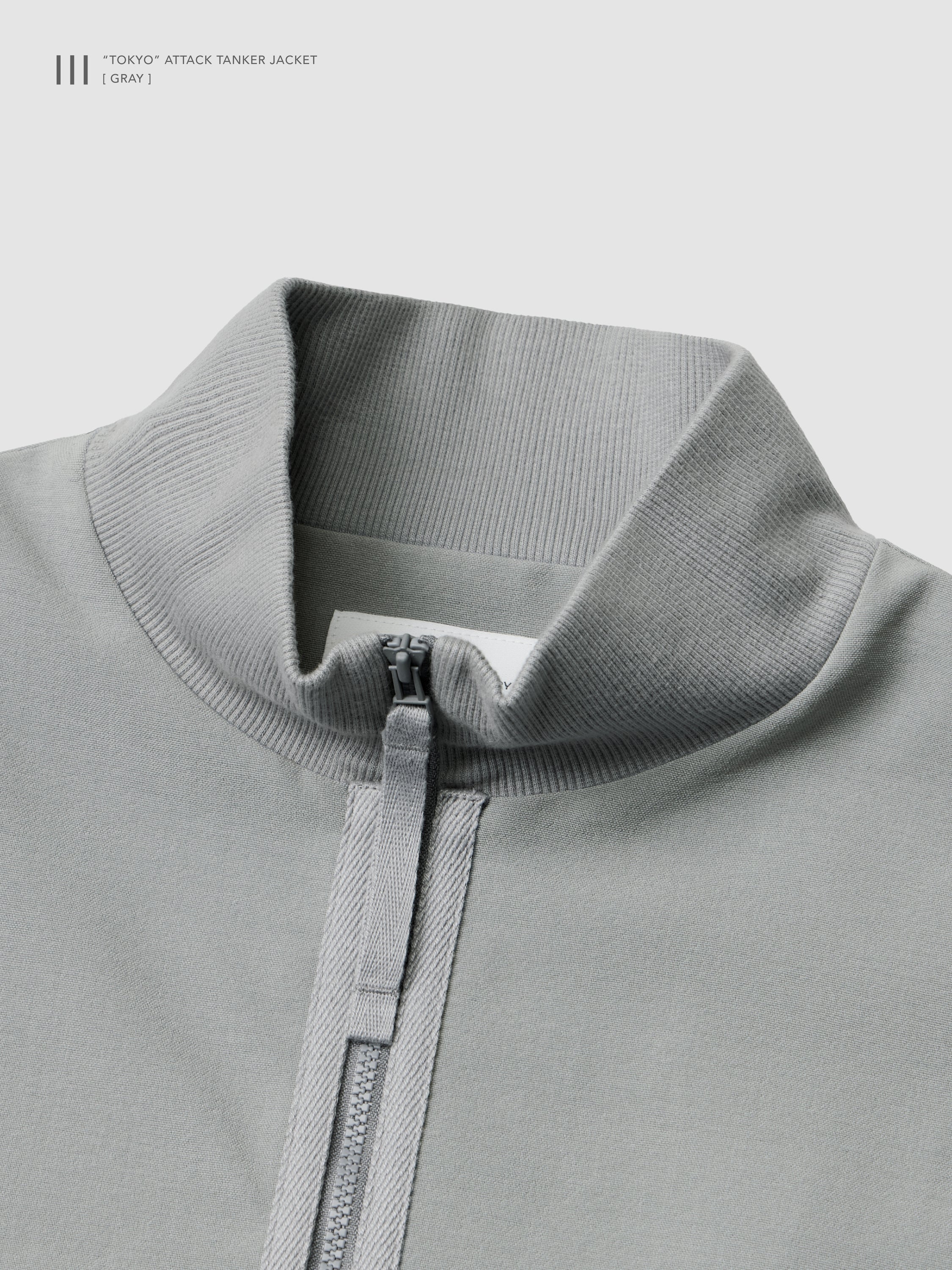 【GOOPiMADE x marka】 III / “TOKYO” Attack Tanker Jacket, Gray