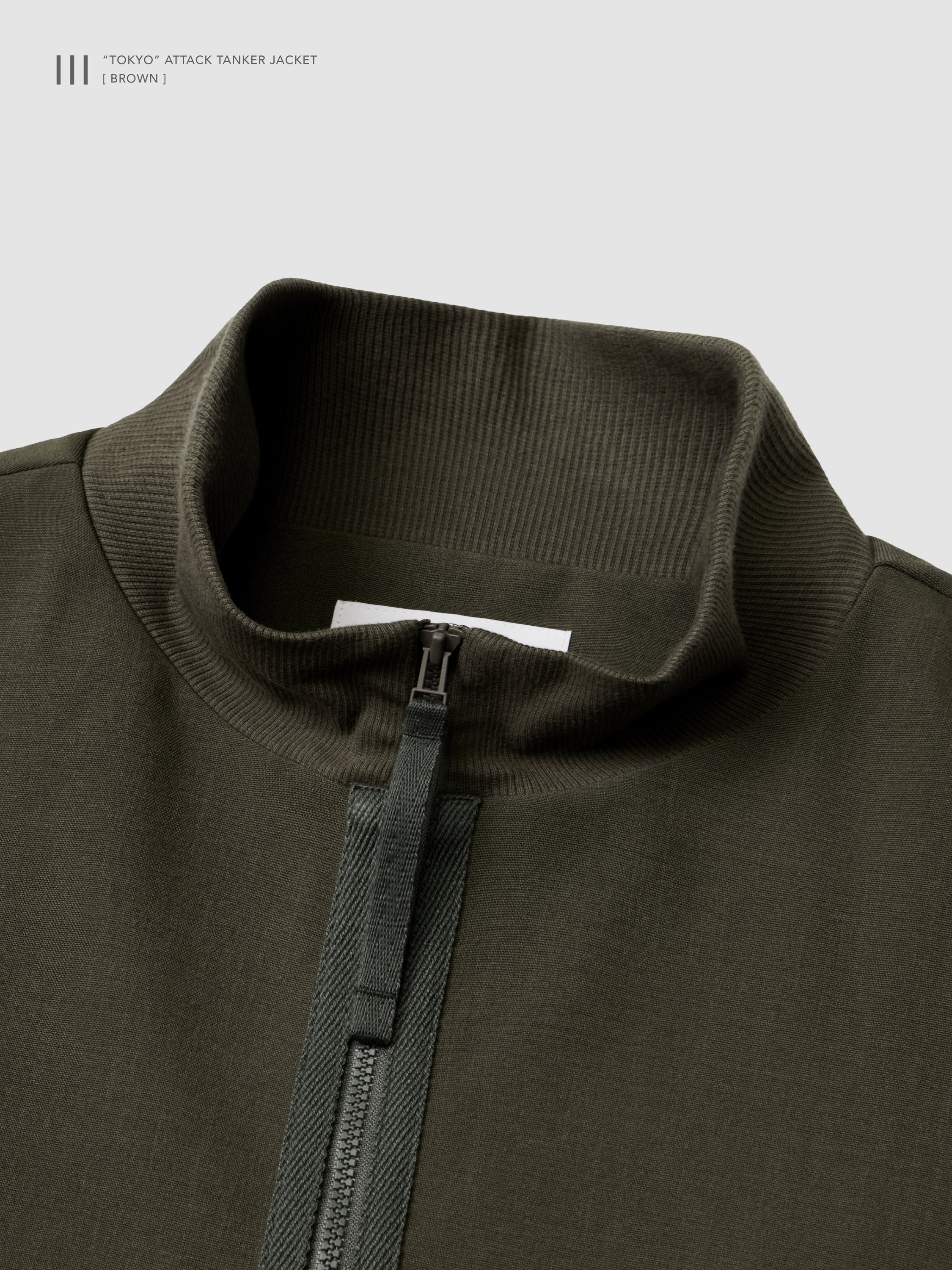 【GOOPiMADE x marka】 III / “TOKYO” Attack Tanker Jacket, Brown