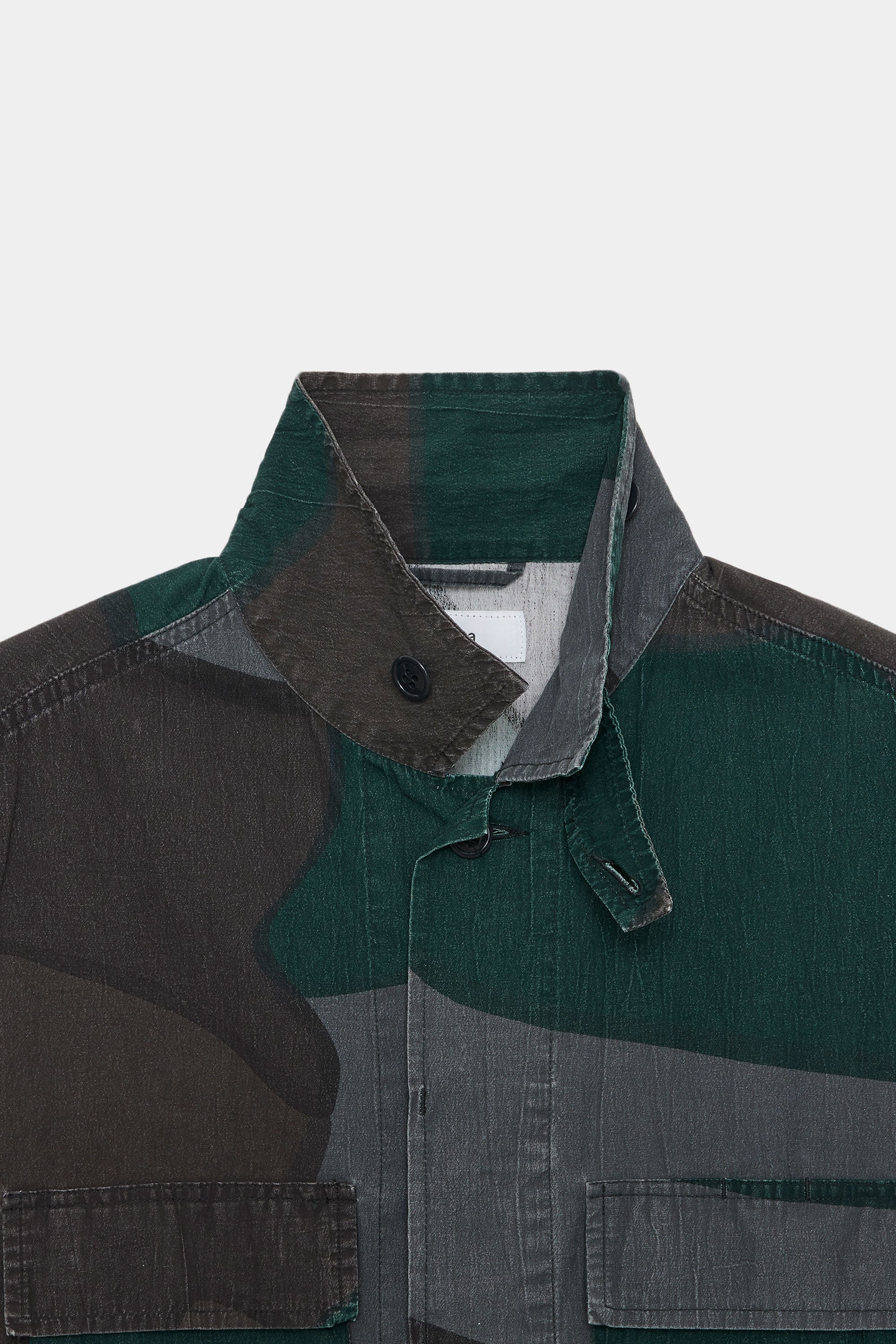 オーガニックコットンポプリン強撚ワッシャータンブラー / B.D.U ベスト, Camo