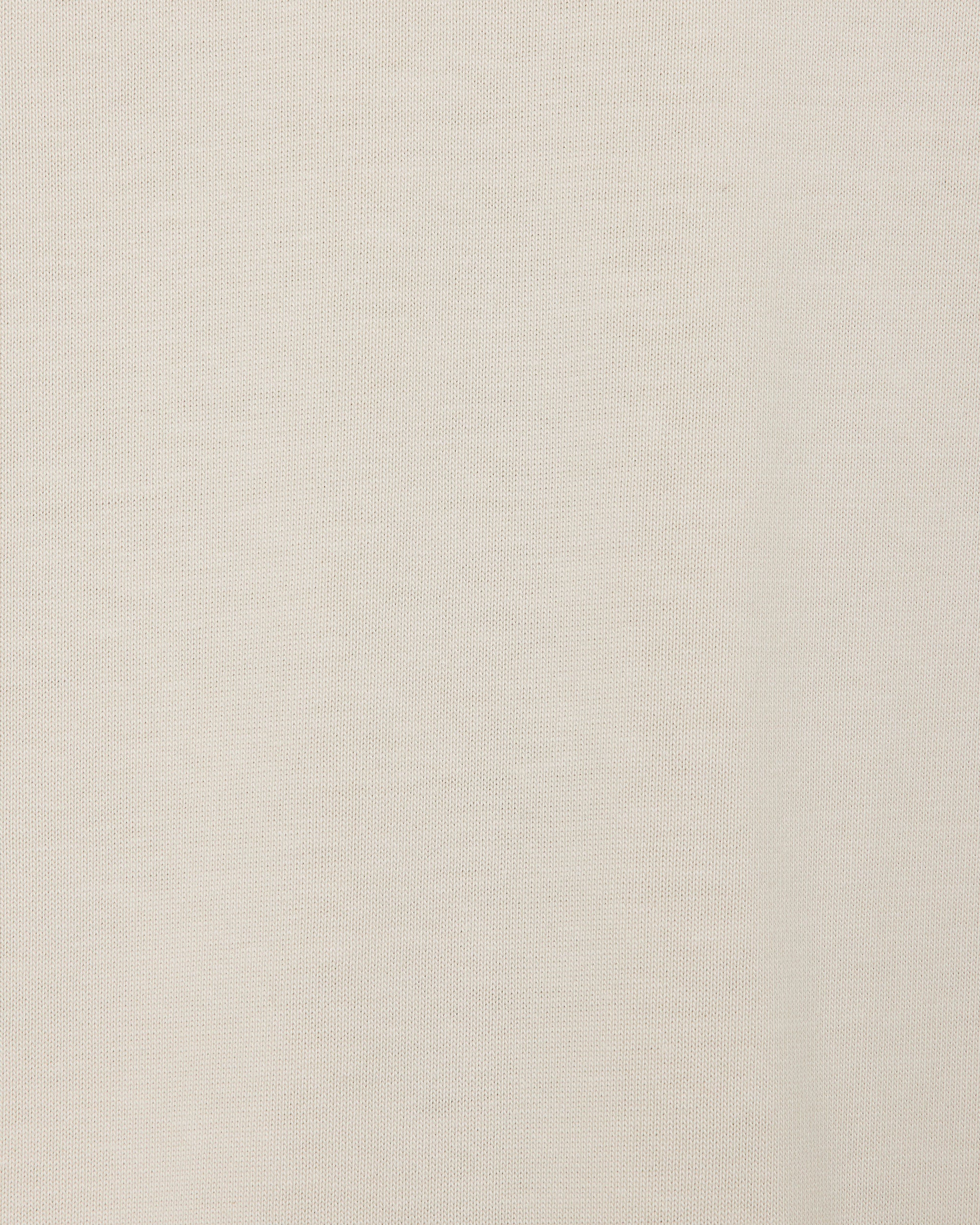 リサイクルスビンオーガニックコットン度詰め天竺 / ルーズフィットポケットTEE, Off White