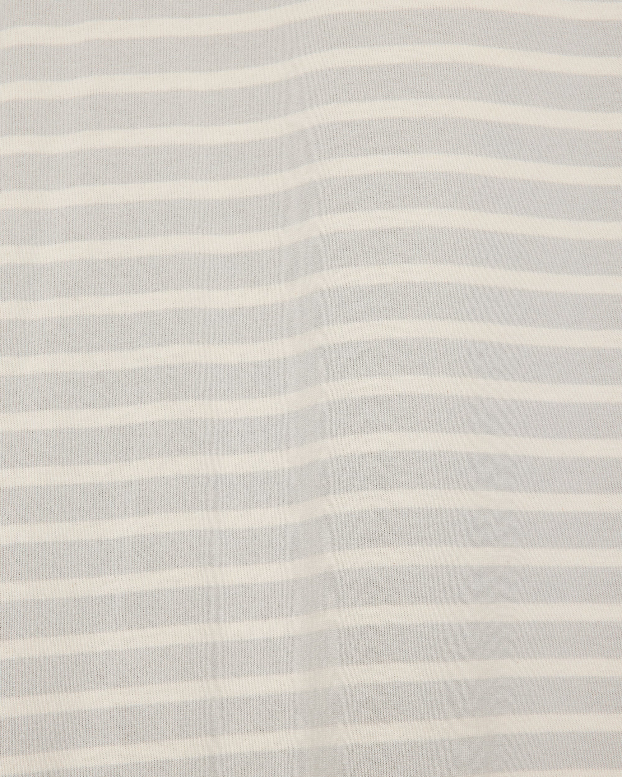 オーガニックコットン30/1引き揃えBD天竺 / NEWバスクシャツ, Off x Ivory