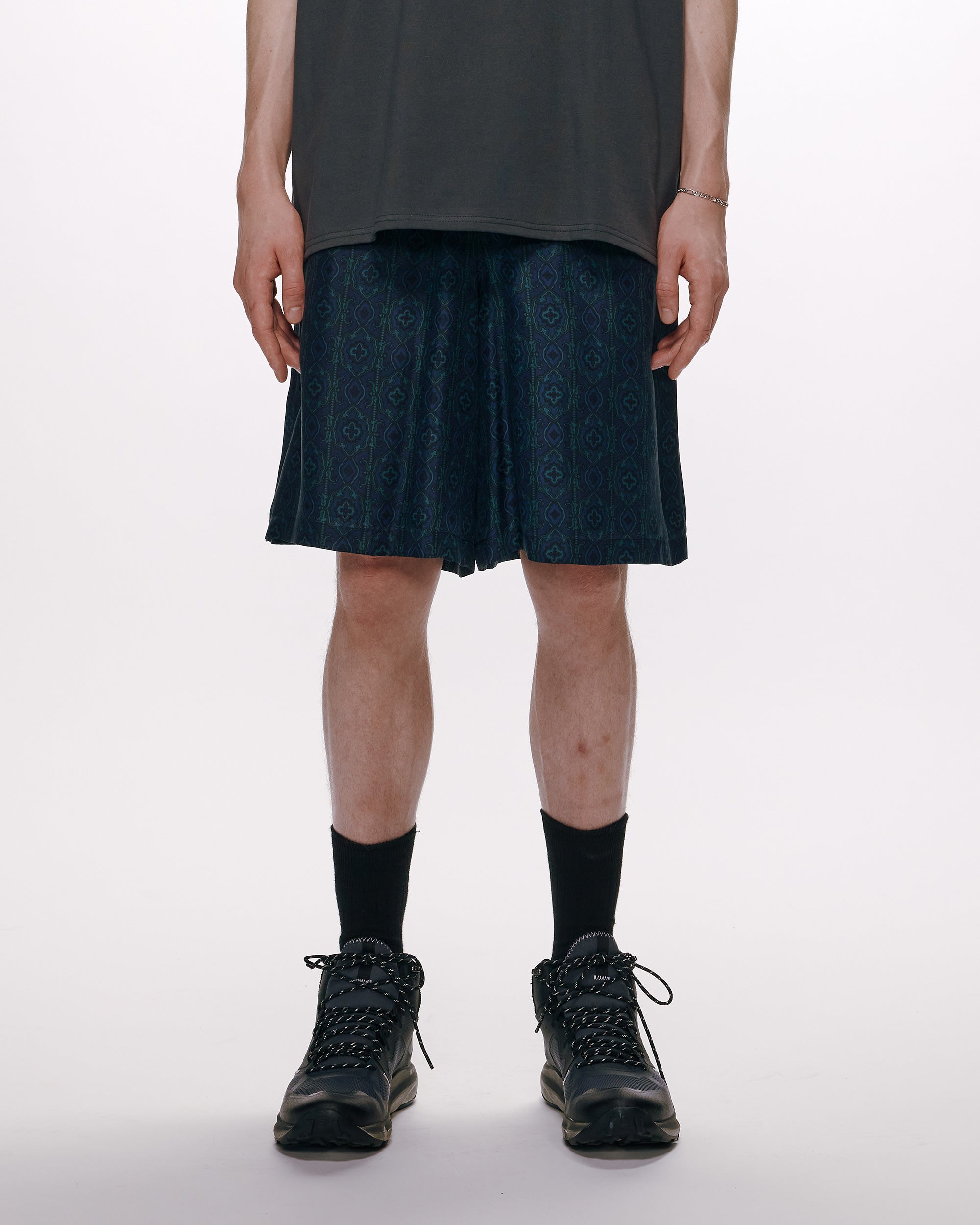 8匁シルク羽二重 / シルクショーツ, Damask