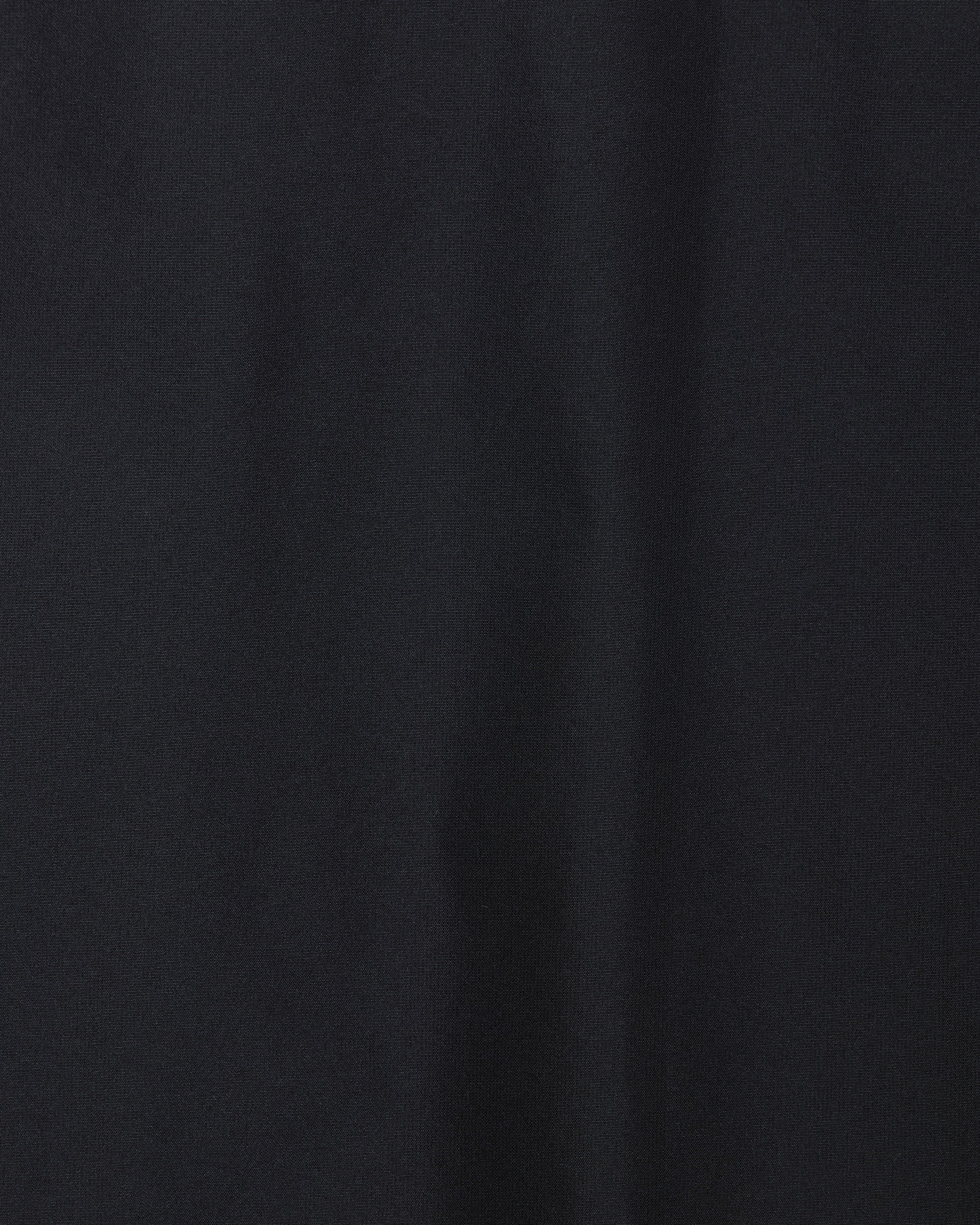 リサイクルポリエステル×シルクタフタ / ワイドショーツ, Black