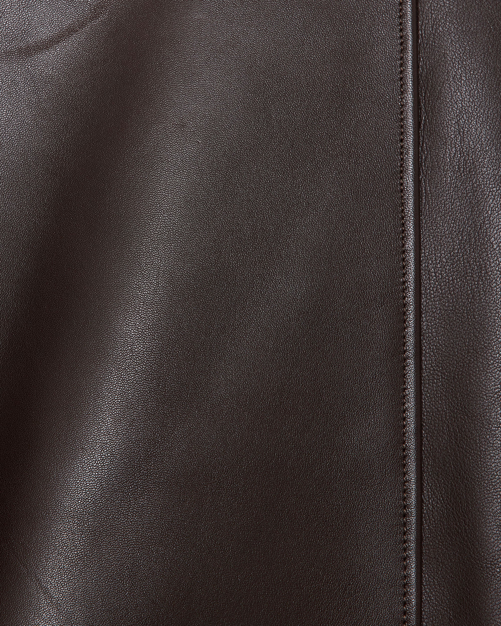 シープレザー / レザーフライトジャケット, Brown