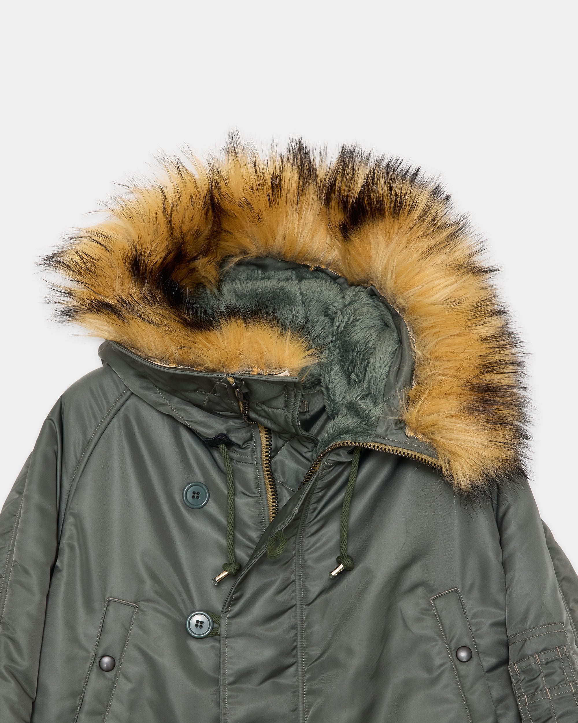 ナイロンツイル / N-3B, Sage Green