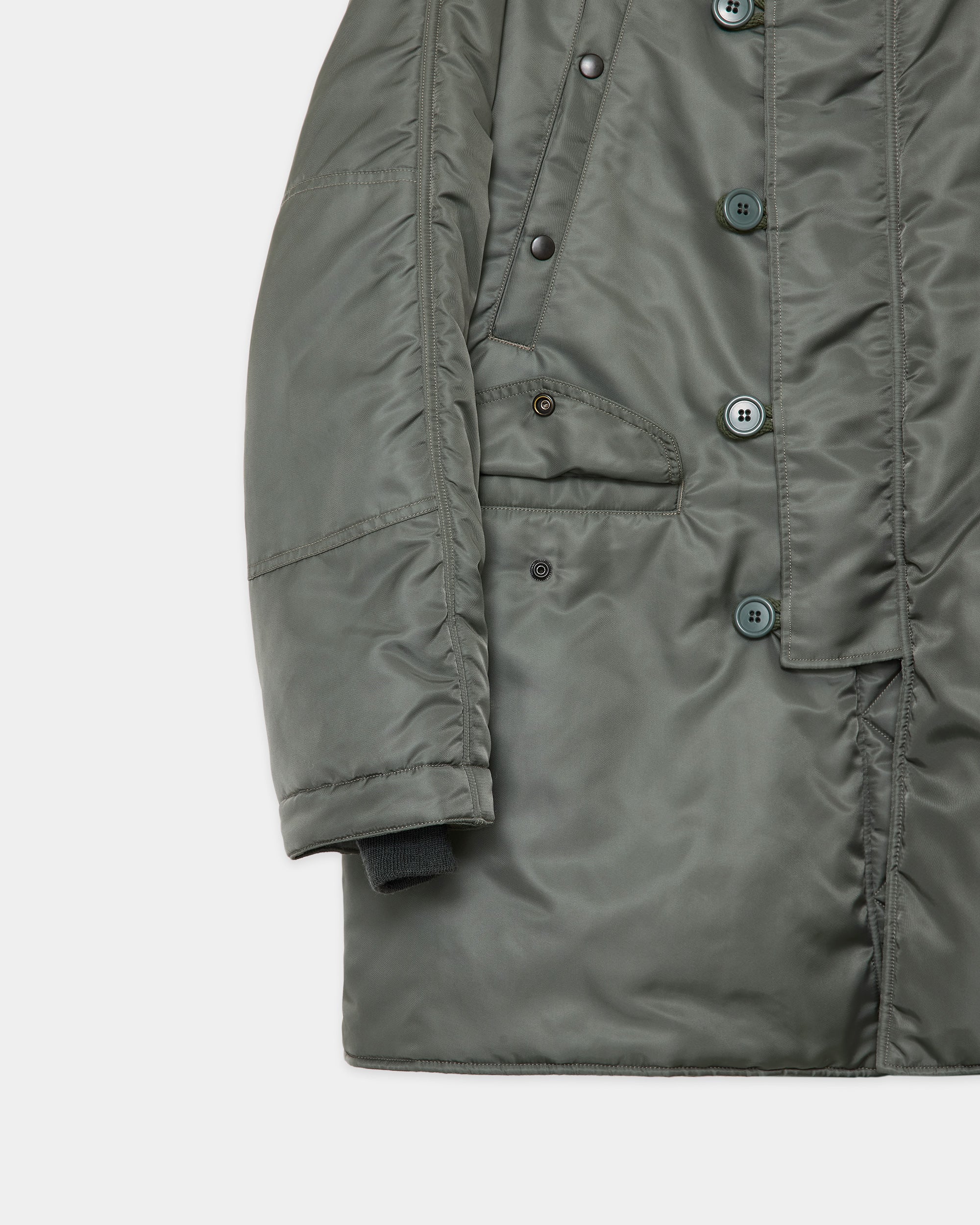 ナイロンツイル / N-3B, Sage Green